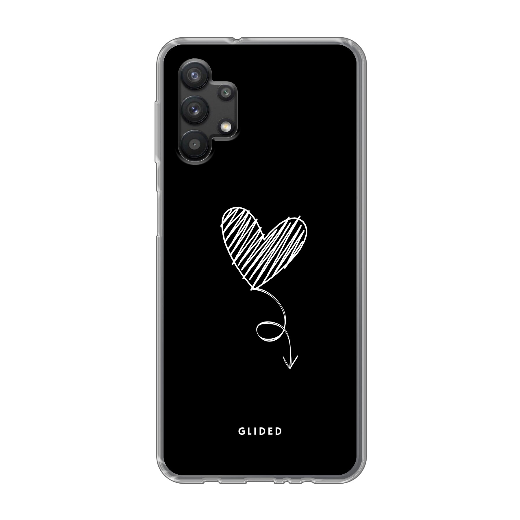 Produktbild Dark Heart - Samsung Galaxy A32 5G Handyhülle