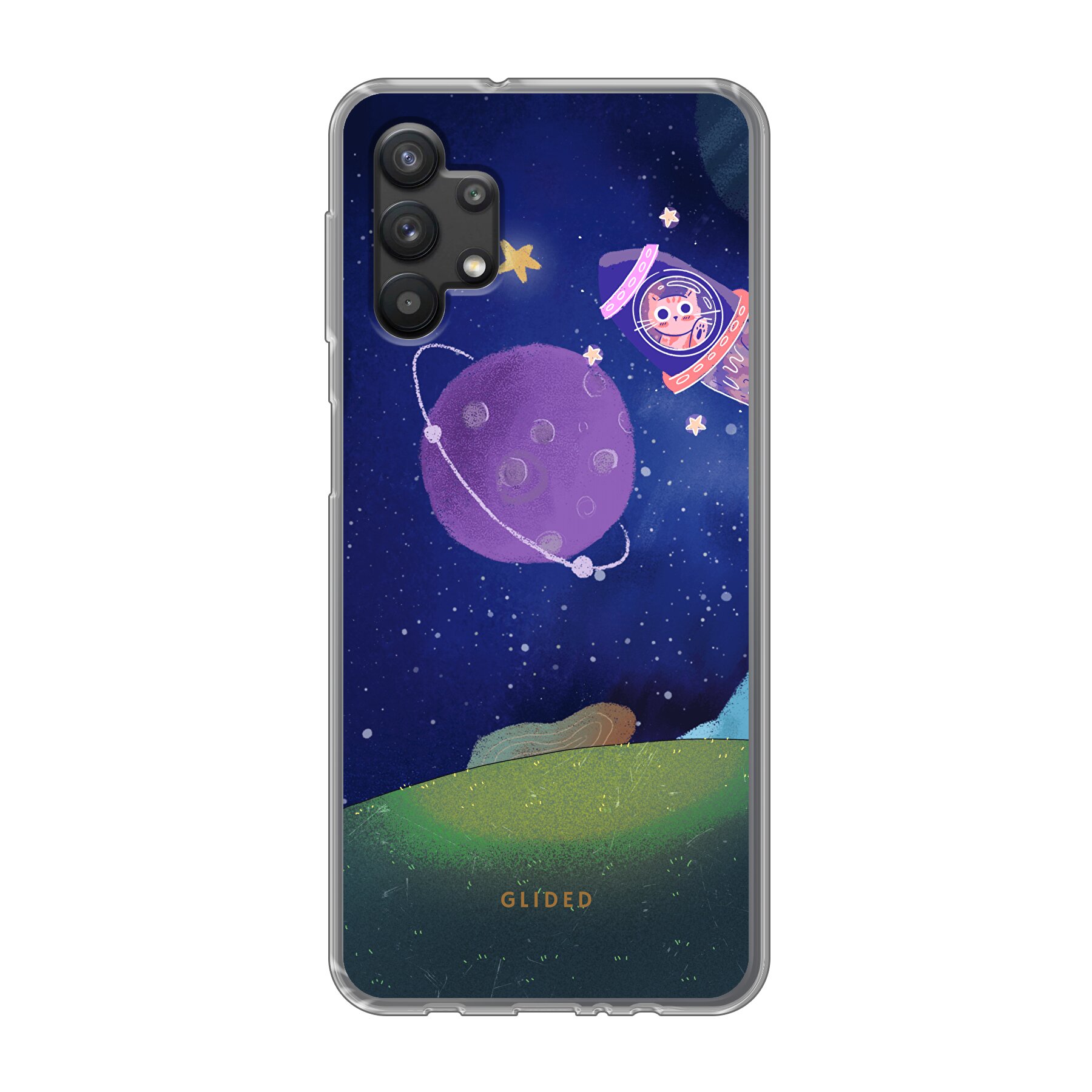 Produktbild Galaxy Cat - Samsung Galaxy A32 5G Handyhülle