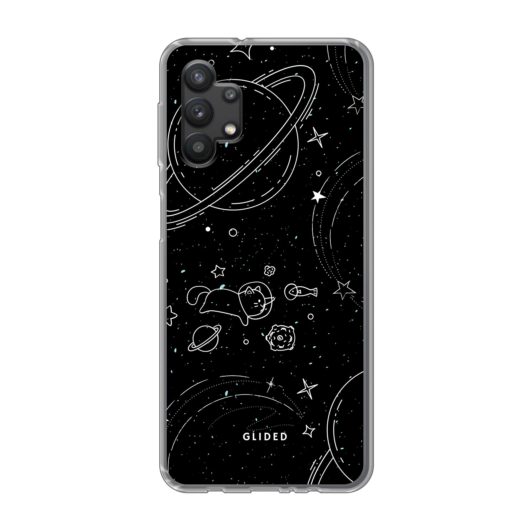 Produktbild Cosmic Cat - Samsung Galaxy A32 5G Handyhülle