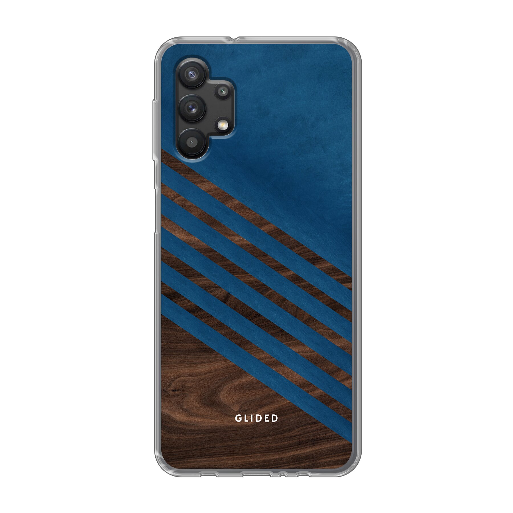 Produktbild Blue Wood - Samsung Galaxy A32 5G Handyhülle