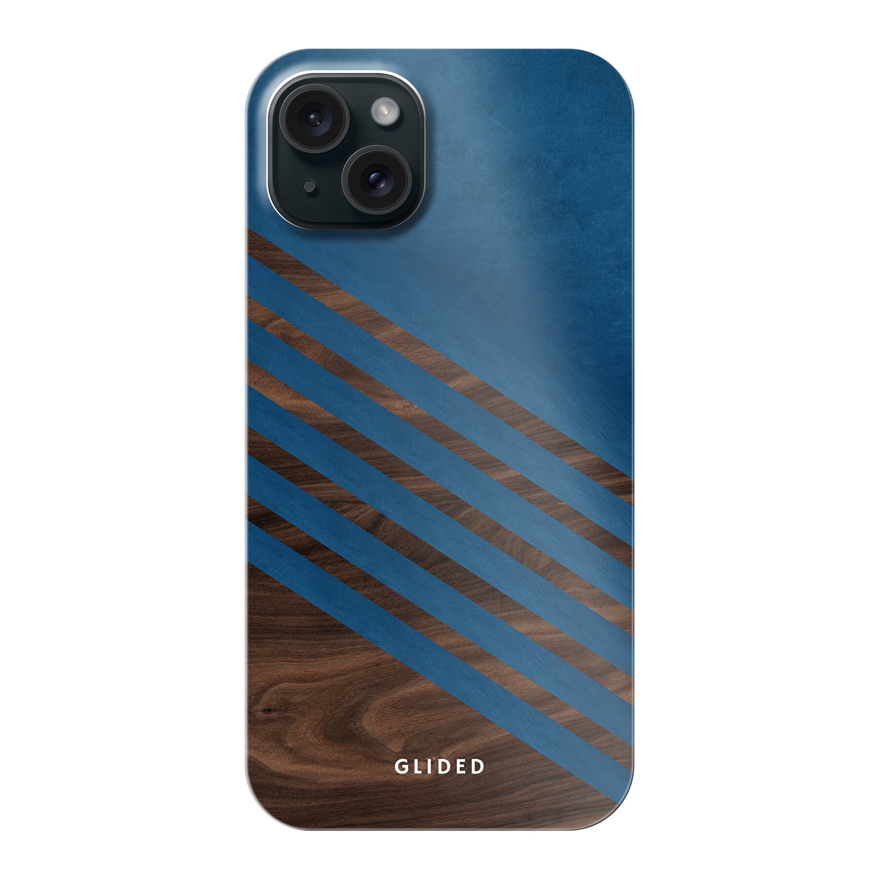 Produktbild Blue Wood - iPhone 15 Plus Handyhülle