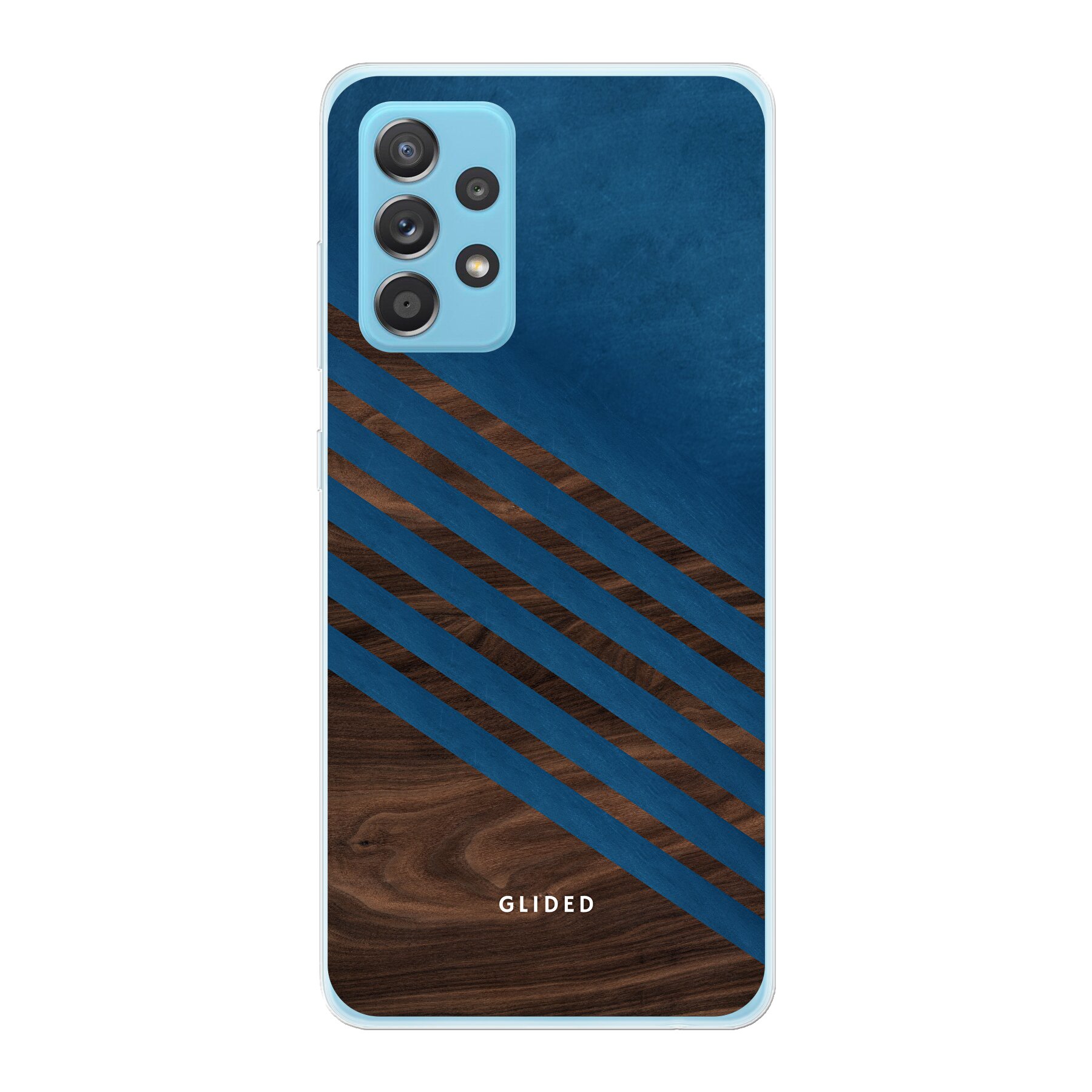 Produktbild Blue Wood - Samsung Galaxy A53 5G Handyhülle