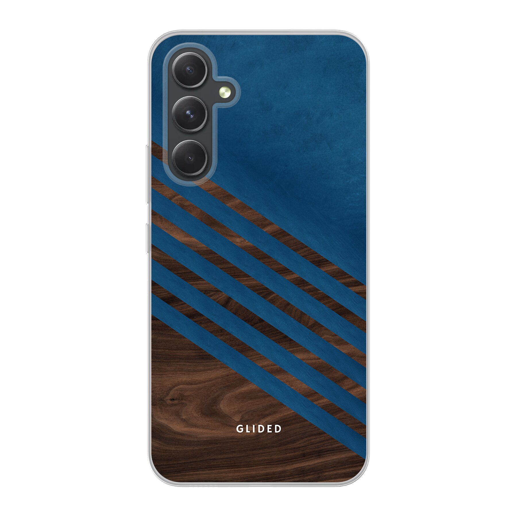 Produktbild Blue Wood - Samsung Galaxy A54 5G Handyhülle