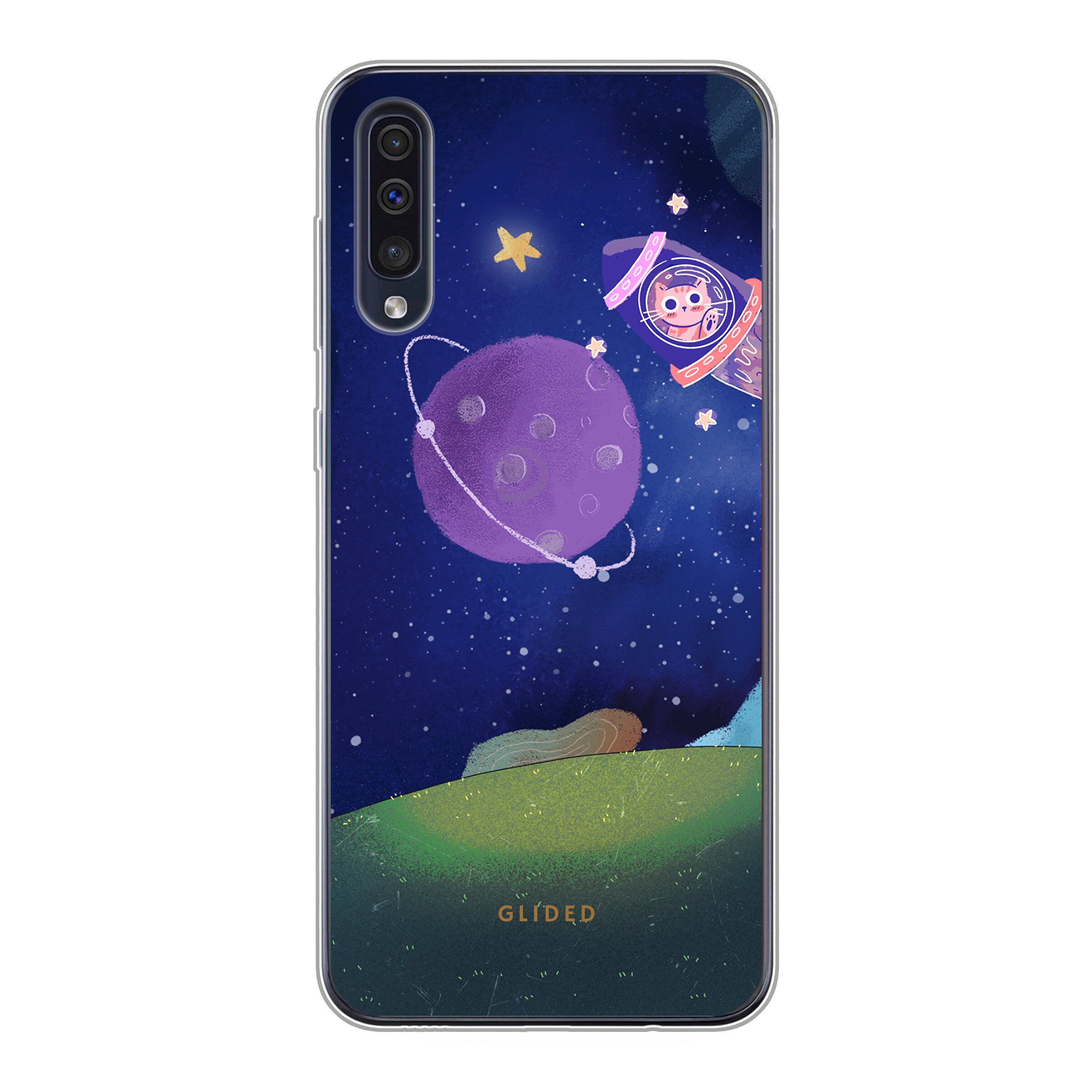 Produktbild Galaxy Cat - Samsung Galaxy A30s Handyhülle