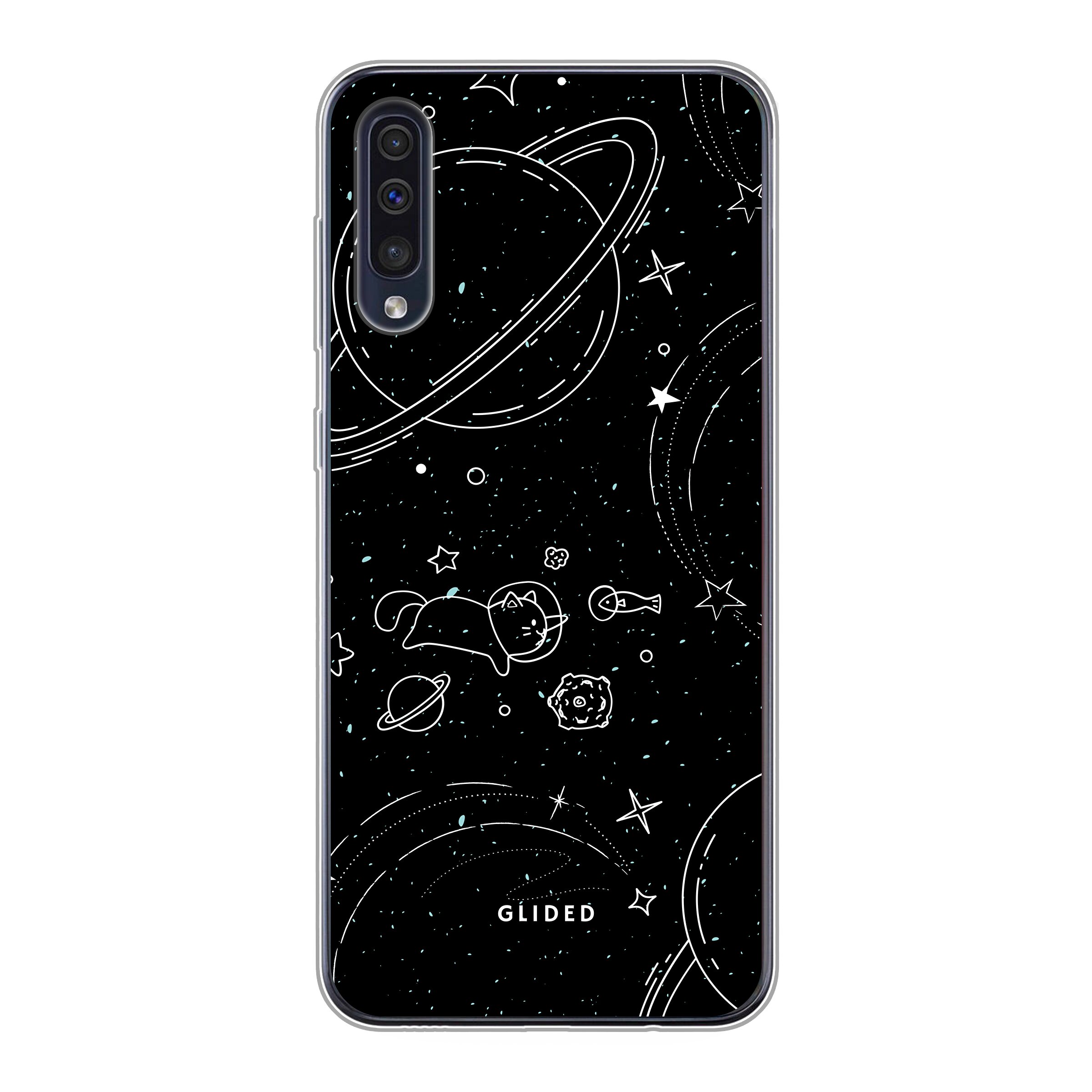 Produktbild Cosmic Cat - Samsung Galaxy A30s Handyhülle