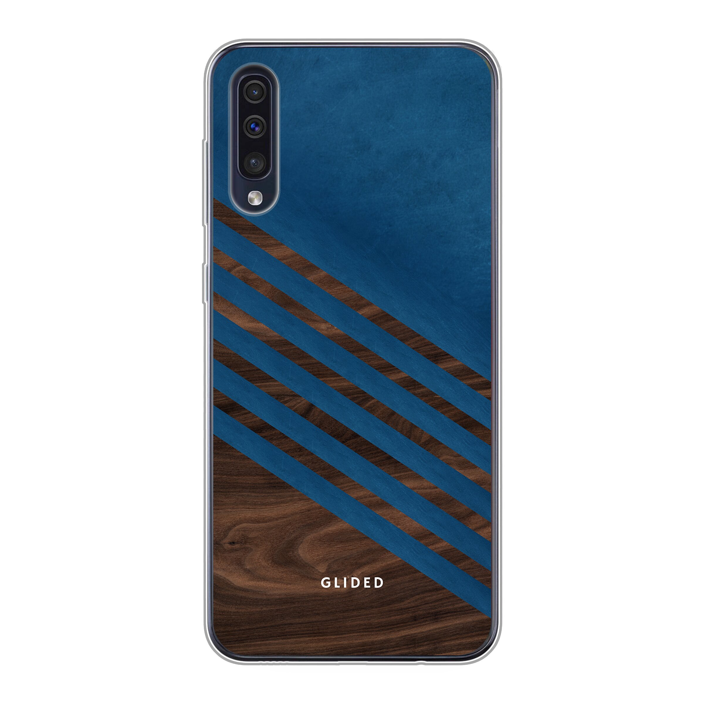 Produktbild Blue Wood - Samsung Galaxy A30s Handyhülle