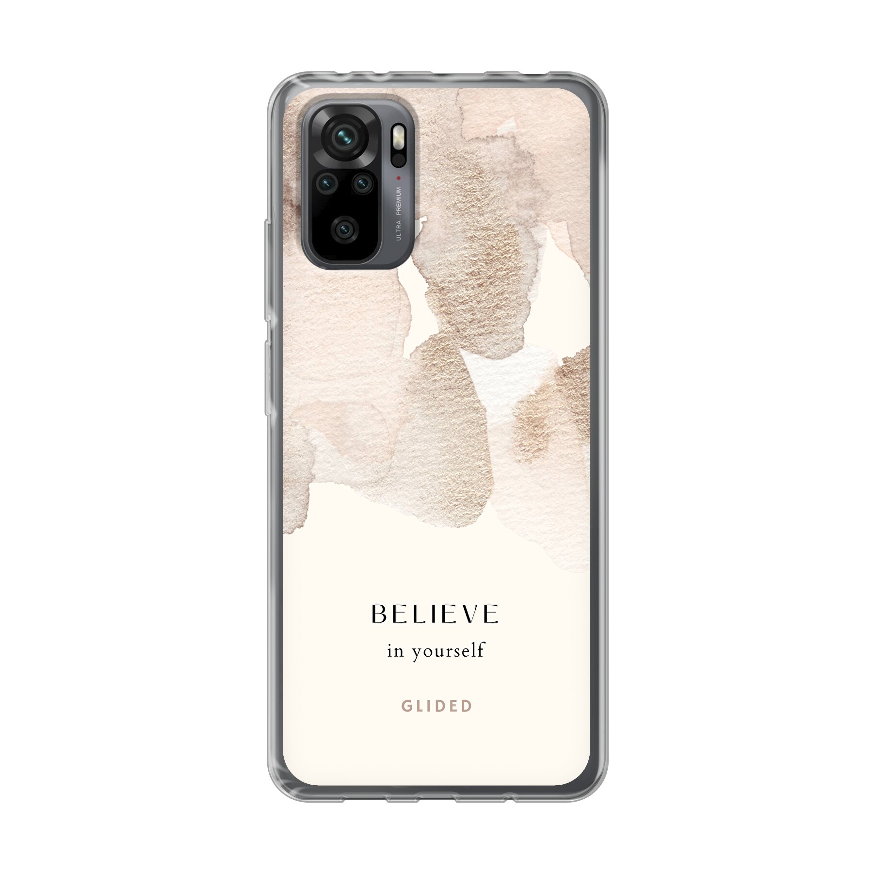 Produktbild Believe in yourself - Xiaomi Redmi Note 10 Pro Handyhülle