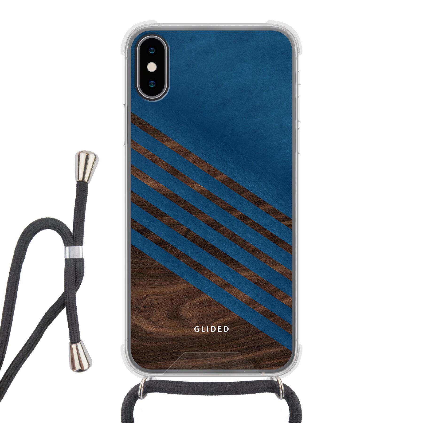 Produktbild Blue Wood - iPhone X/Xs Handyhülle