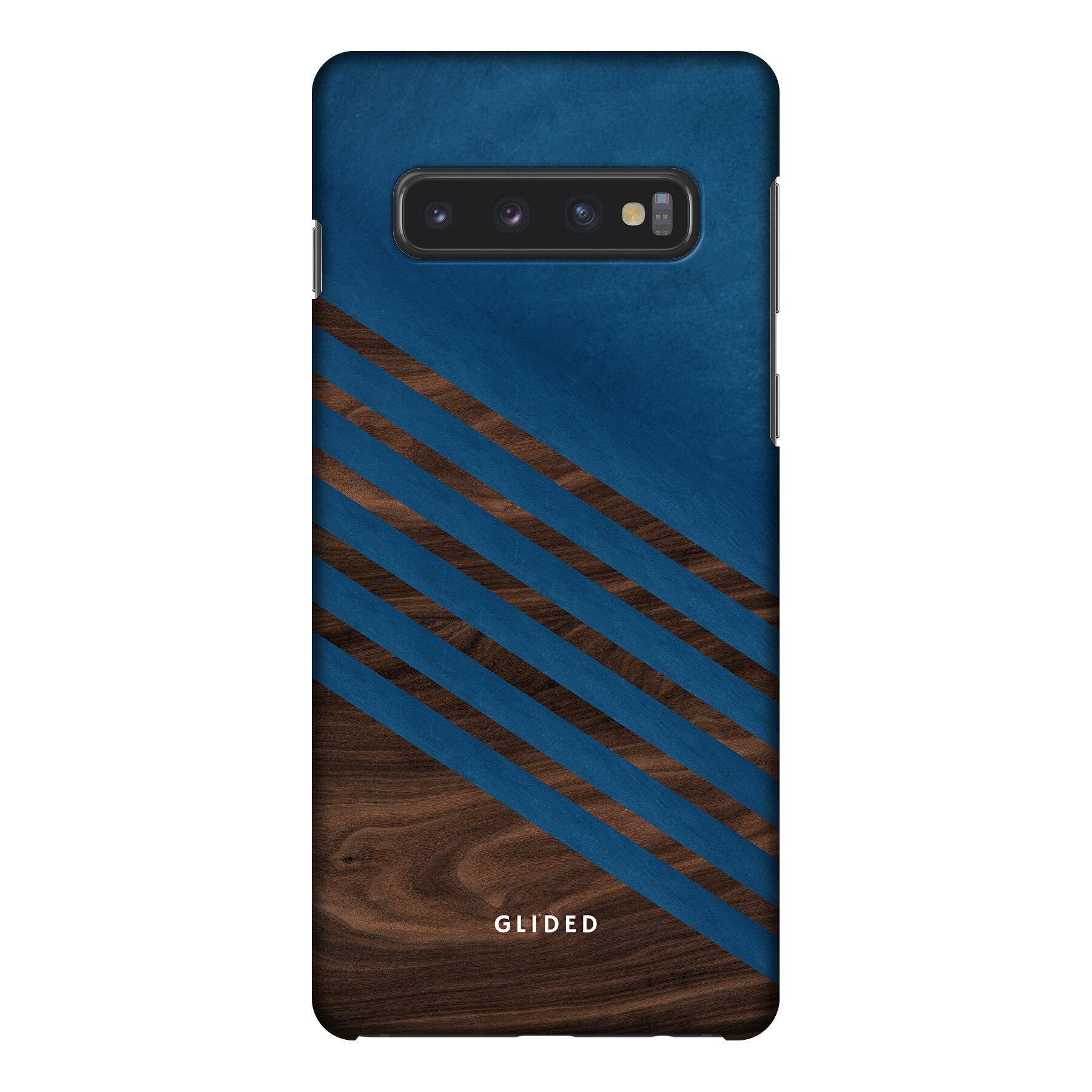 Produktbild Blue Wood - Samsung Galaxy S10 Handyhülle