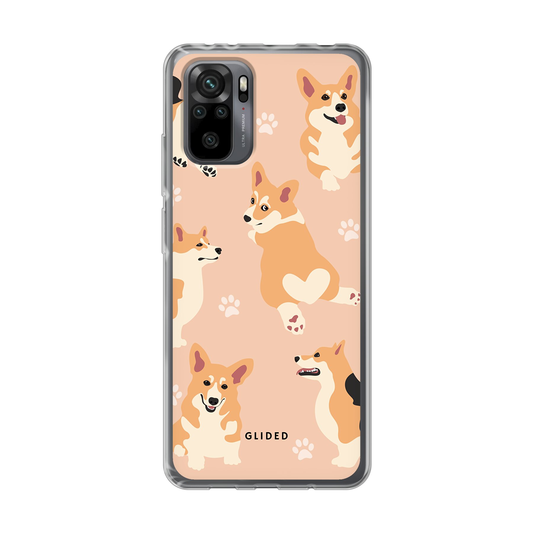 Produktbild Corgi Love - Xiaomi Redmi Note 10 Pro Handyhülle