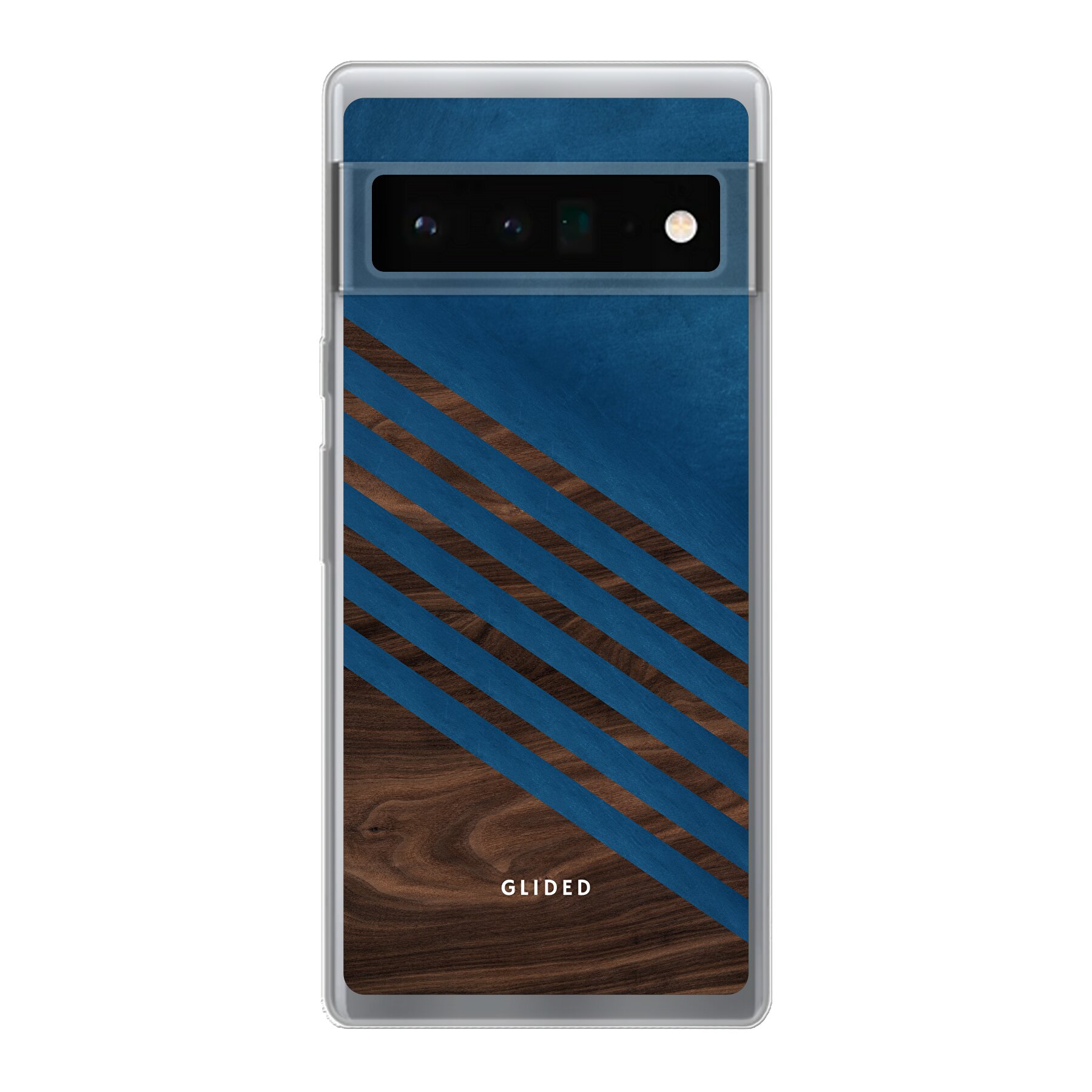 Produktbild Blue Wood - Google Pixel 6 Pro Handyhülle