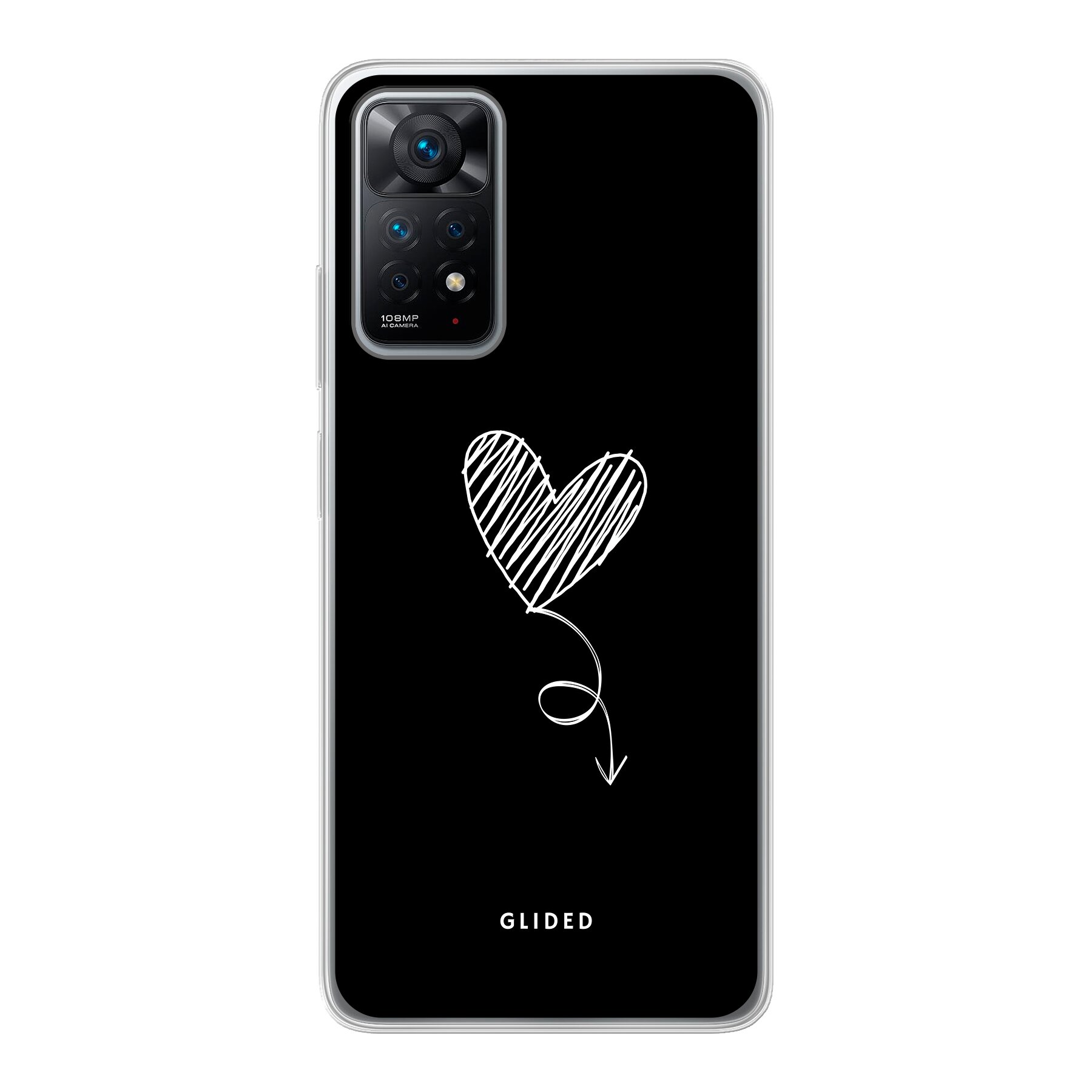 Produktbild Dark Heart - Xiaomi Redmi Note 11 Pro Handyhülle