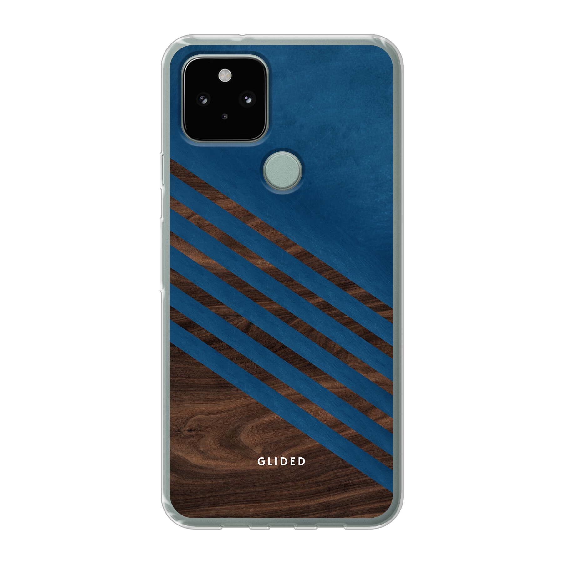Produktbild Blue Wood - Google Pixel 5 Handyhülle