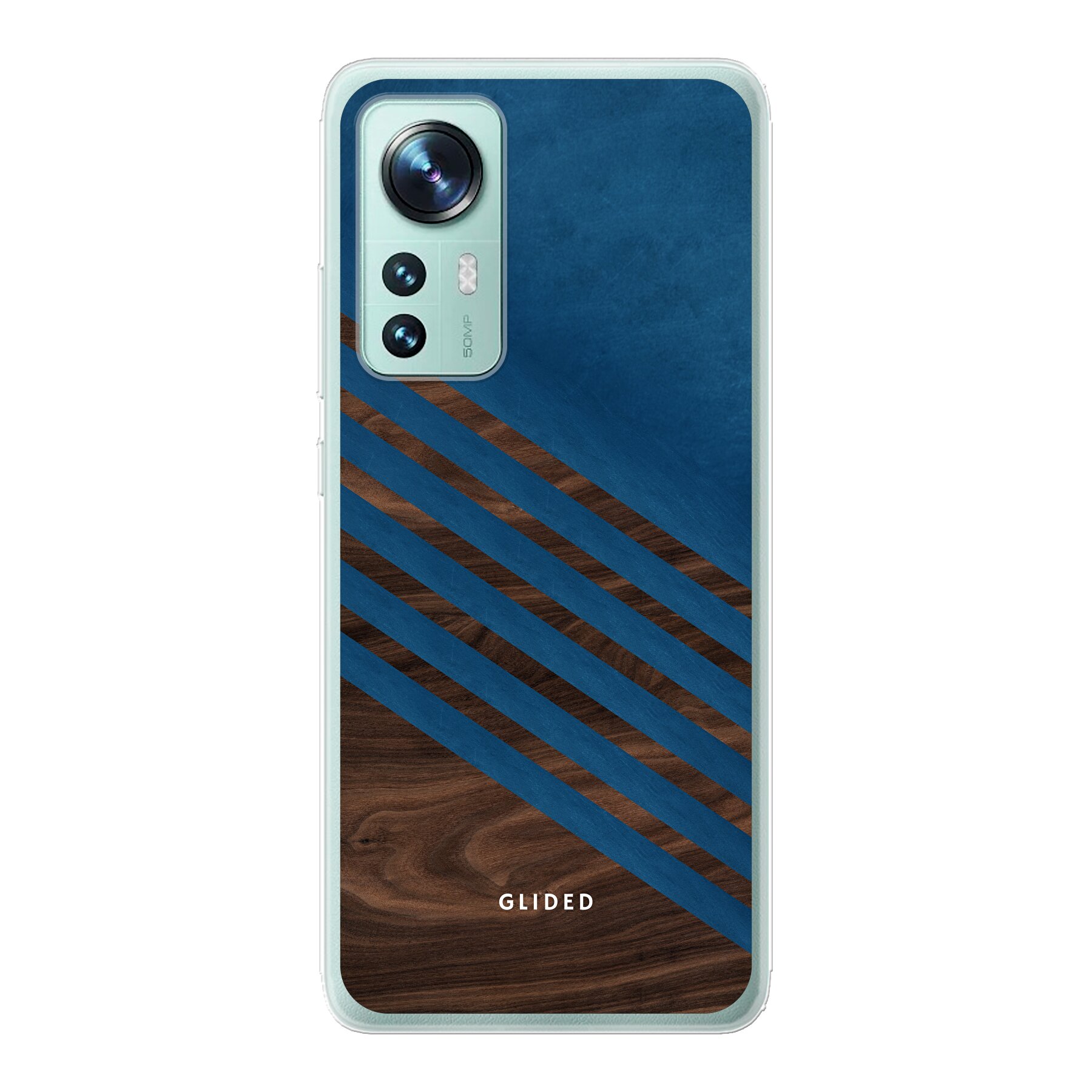 Productafbeelding Blue Wood - Xiaomi 12 Pro Handyhülle