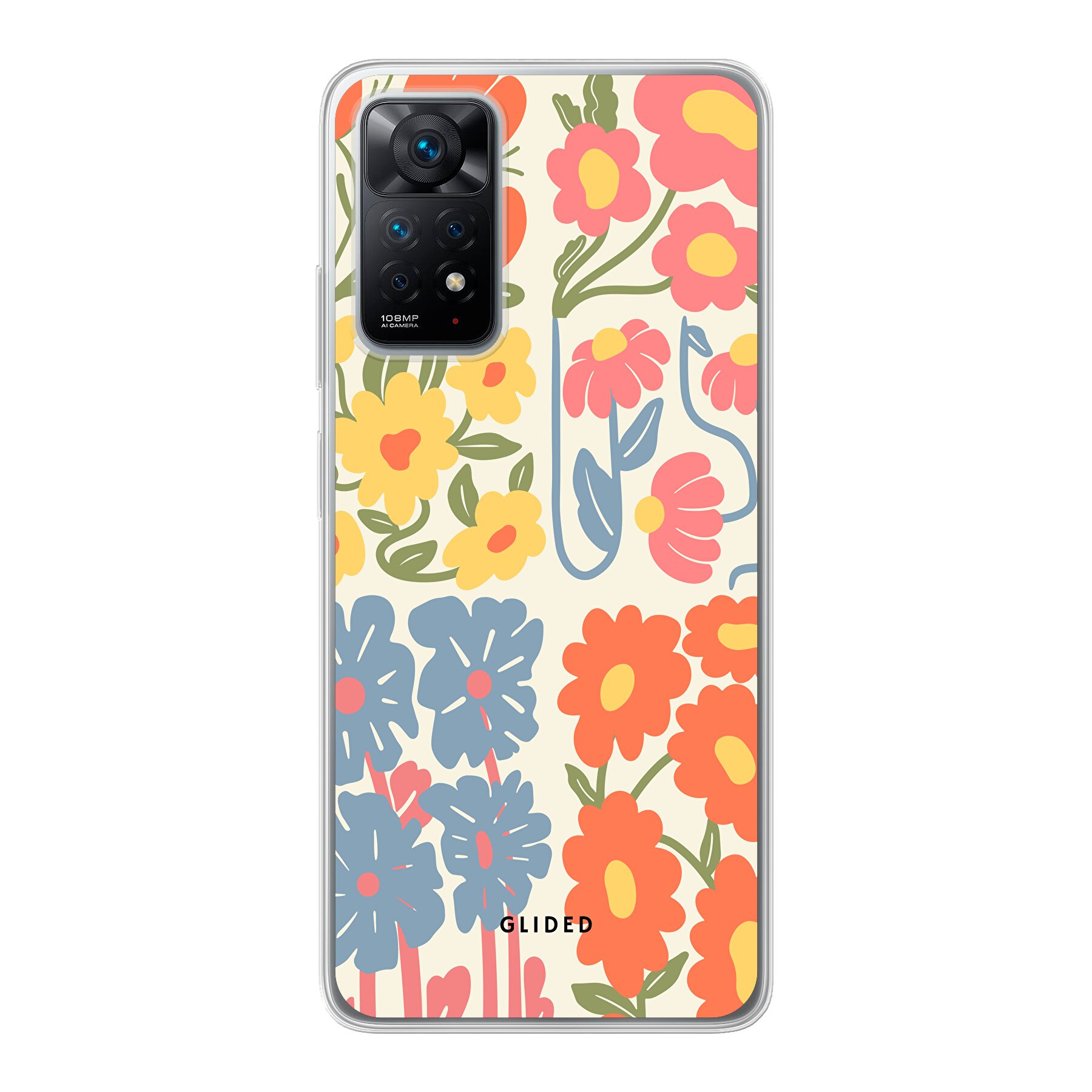 Produktbild Colorful Flowy - Xiaomi Redmi Note 11 Pro Handyhülle