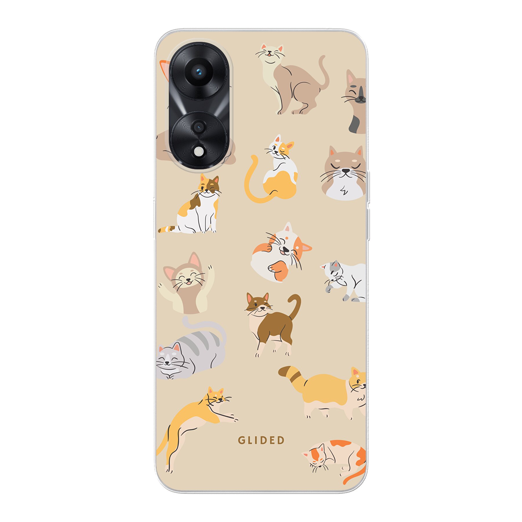 Meow - Oppo A78 5G Handyhülle