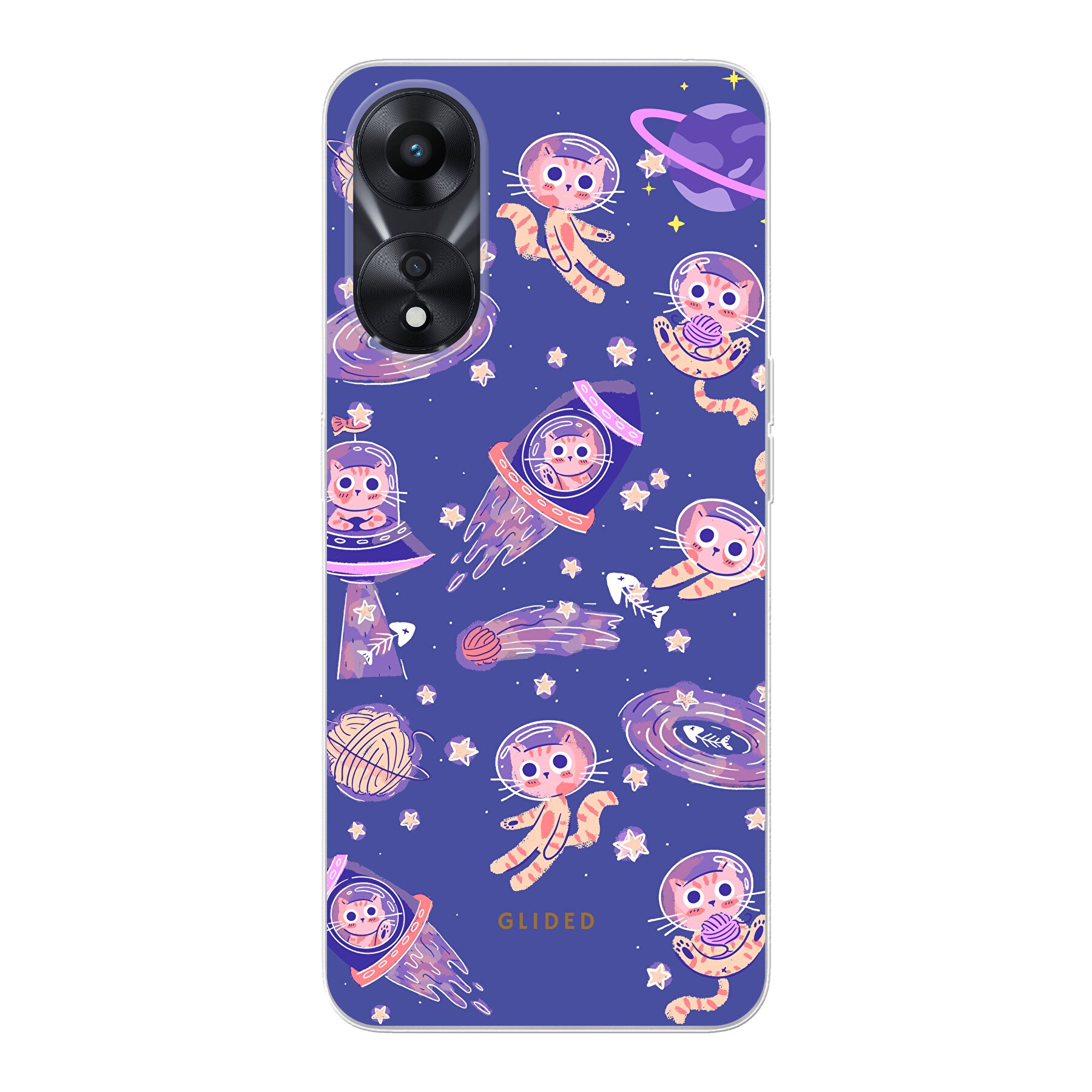 Space Cat - Oppo A78 5G Handyhülle