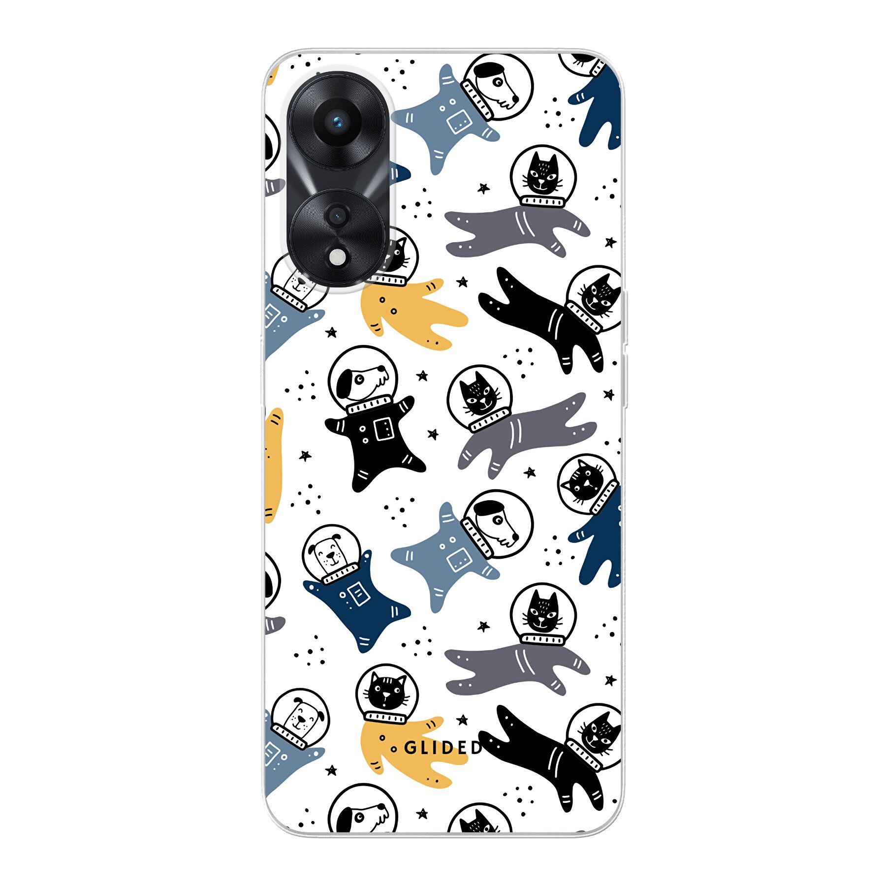 Paws Space - Oppo A78 5G Handyhülle