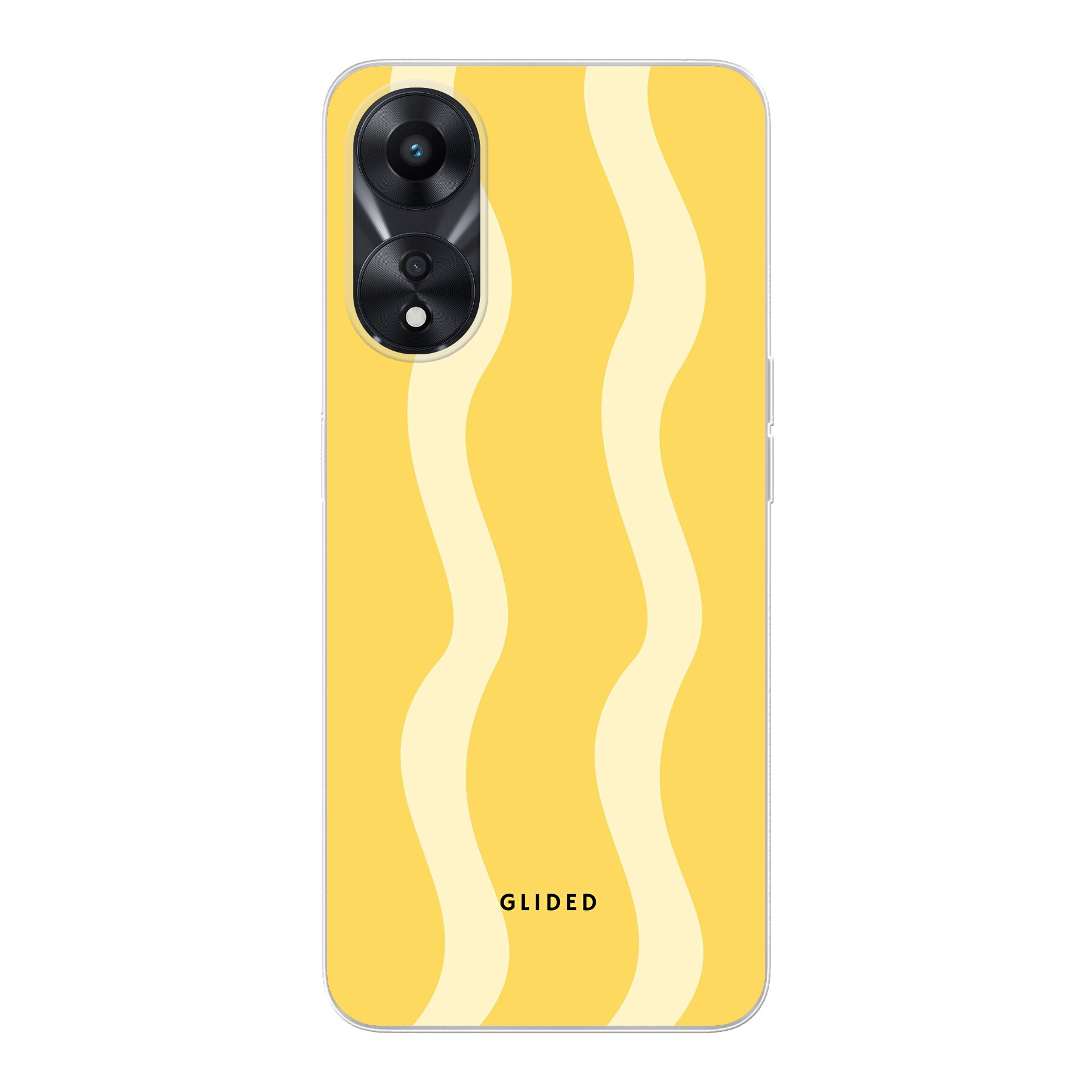 Yellow Wavy - Oppo A78 5G Handyhülle