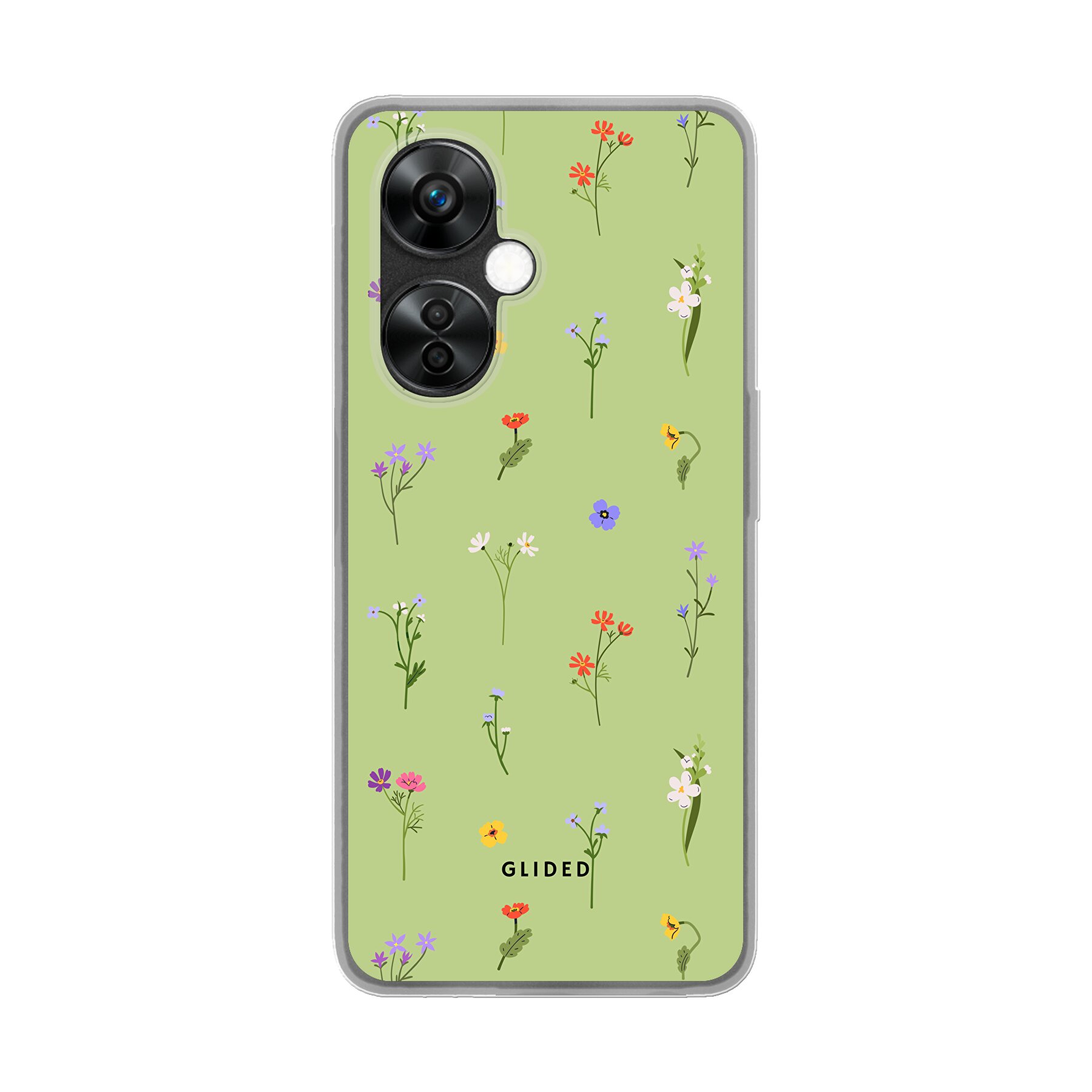 Produktbild Green Floral - OnePlus Nord CE 3 Lite Handyhülle