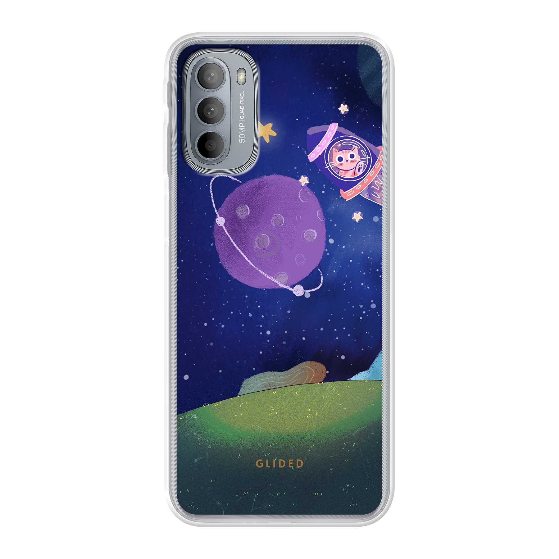 Produktbild Galaxy Cat - Motorola Moto G31 Handyhülle