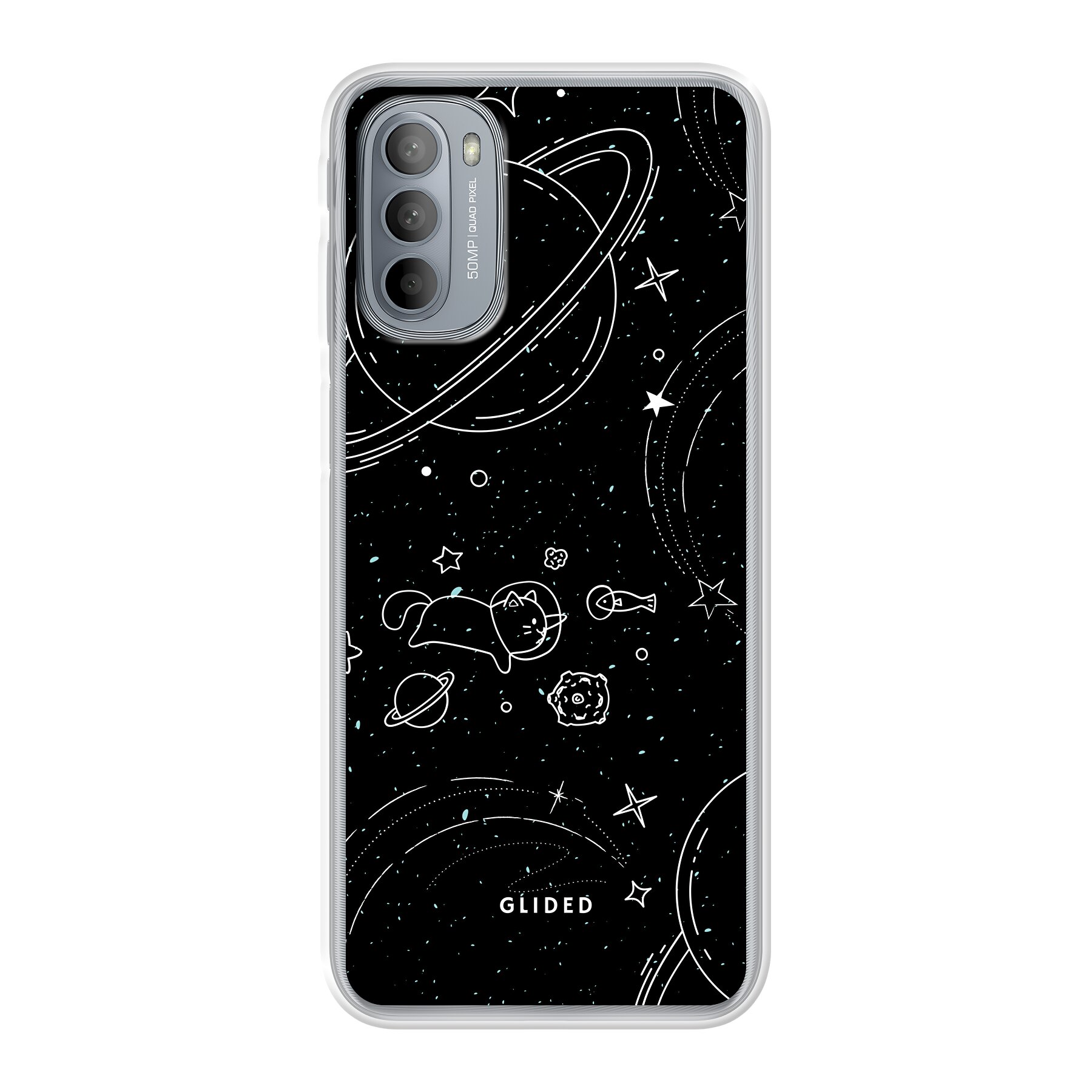 Produktbild Cosmic Cat - Motorola Moto G31 Handyhülle