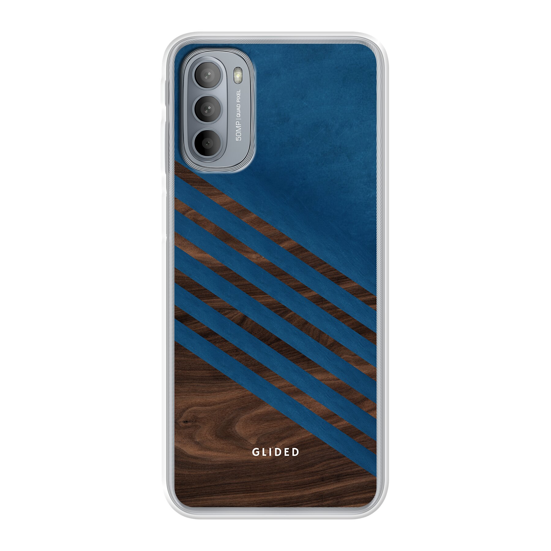 Produktbild Blue Wood - Motorola Moto G31 Handyhülle