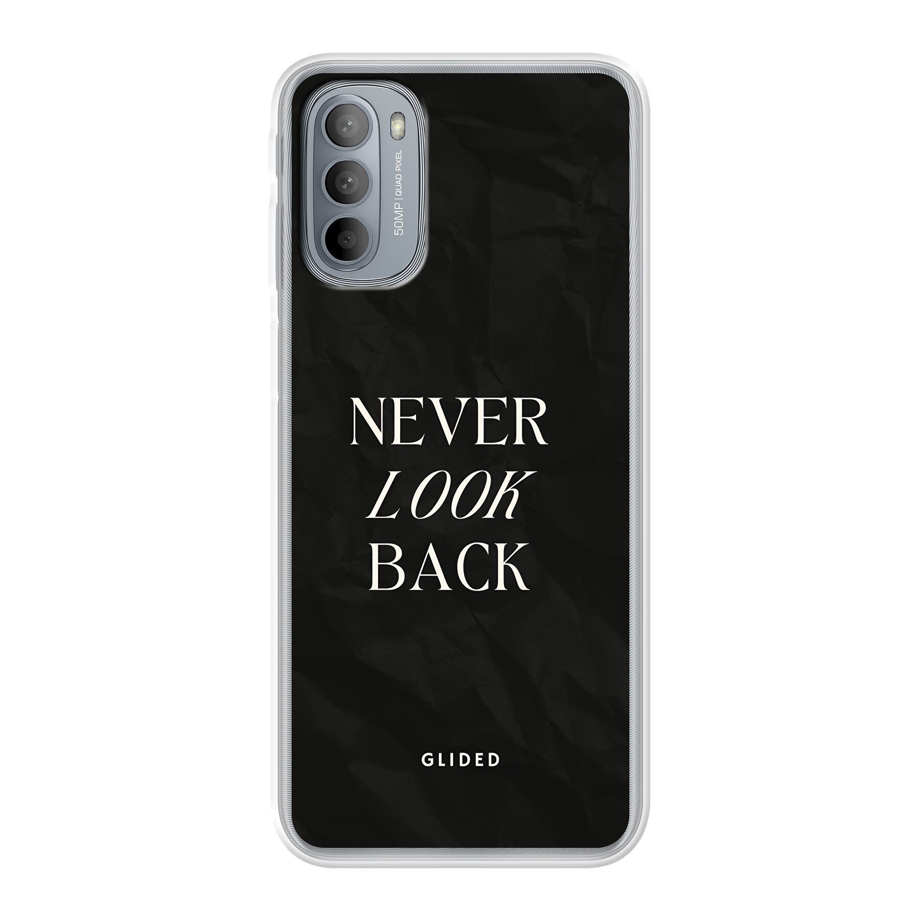 Produktbild Never Back - Motorola Moto G31 Handyhülle