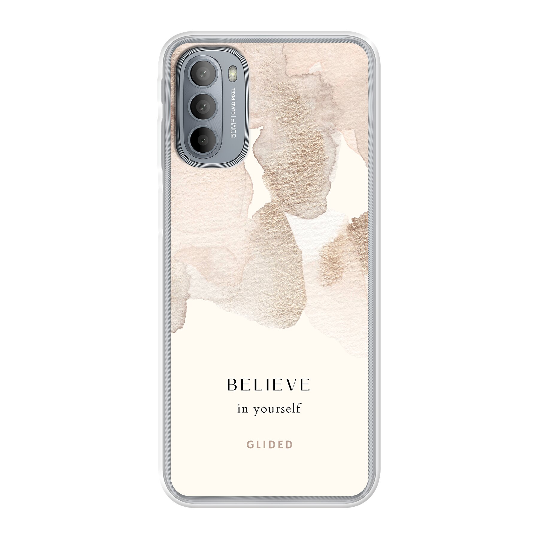 Produktbild Believe in yourself - Motorola Moto G31 Handyhülle