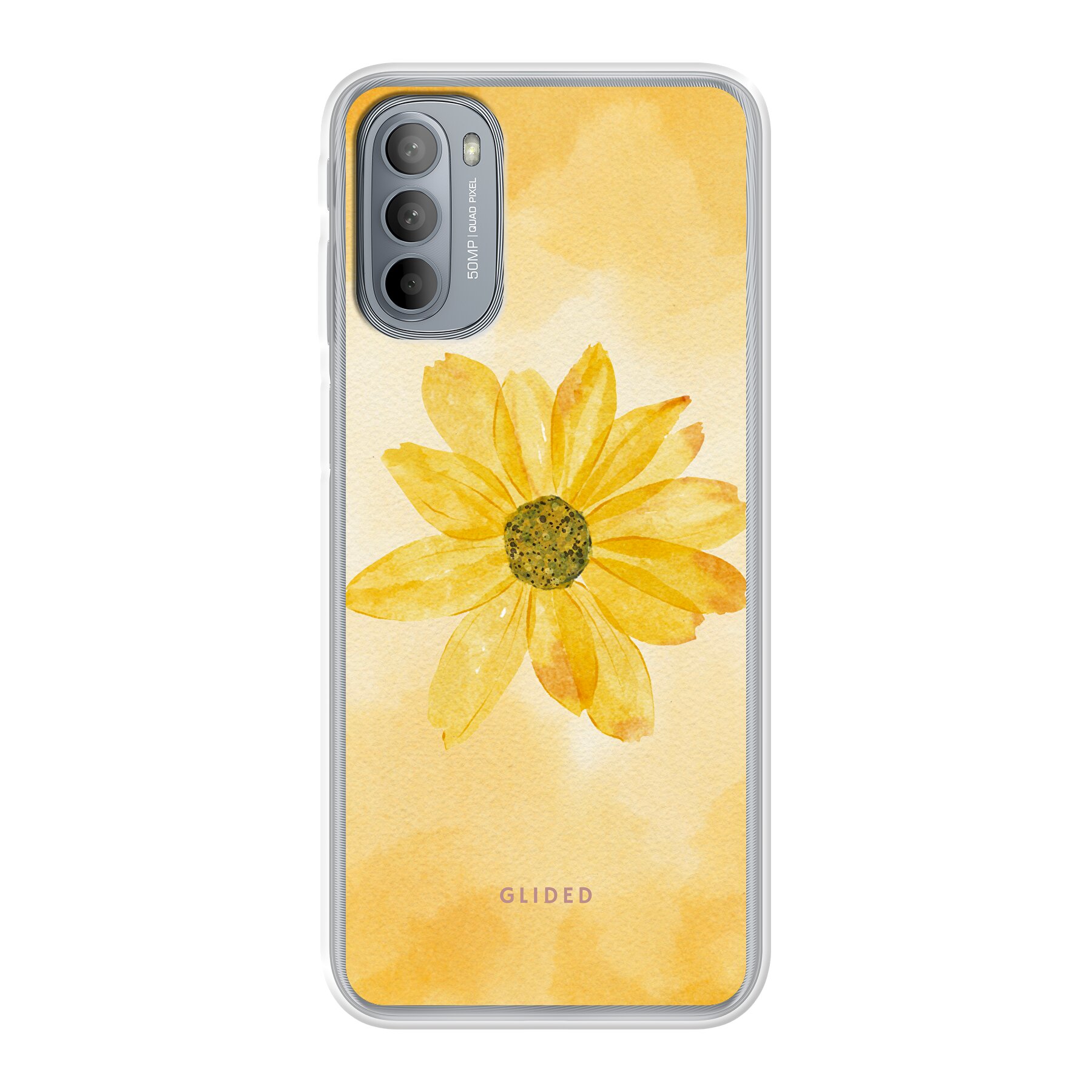 Produktbild Yellow Flower - Motorola Moto G31 Handyhülle