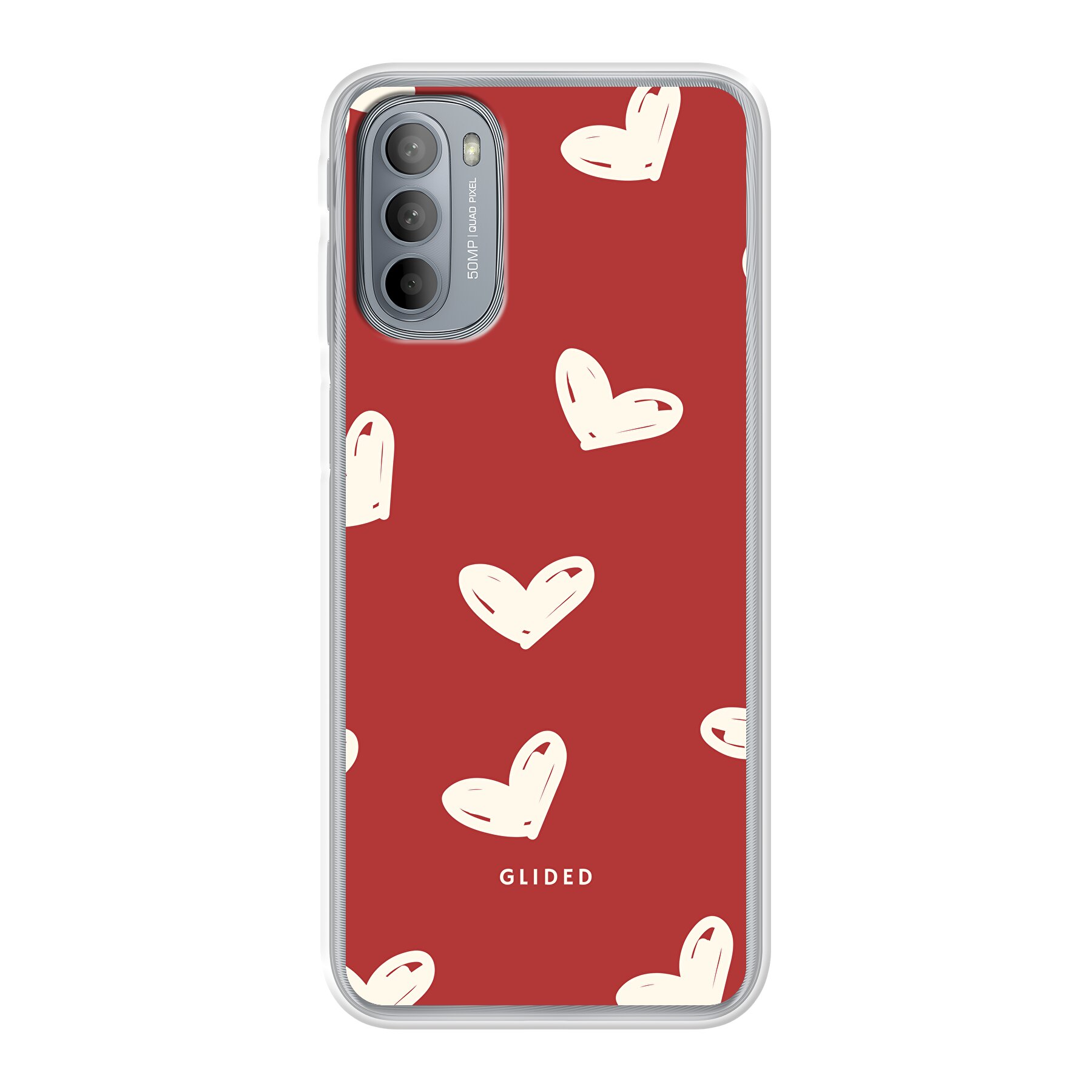 Produktbild Red Love - Motorola Moto G31 Handyhülle