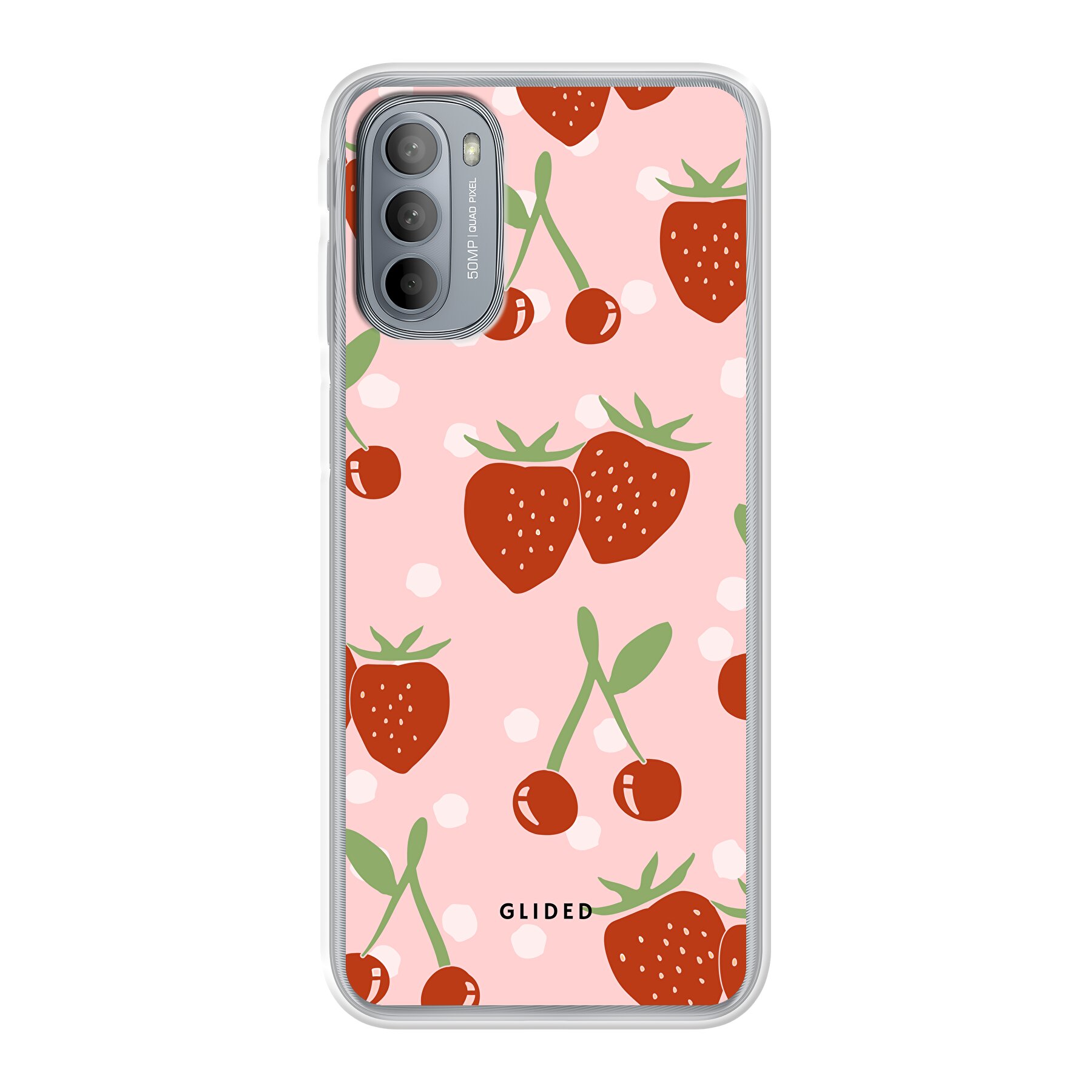 Produktbild Cherry meets Strawberry - Motorola Moto G31 Handyhülle