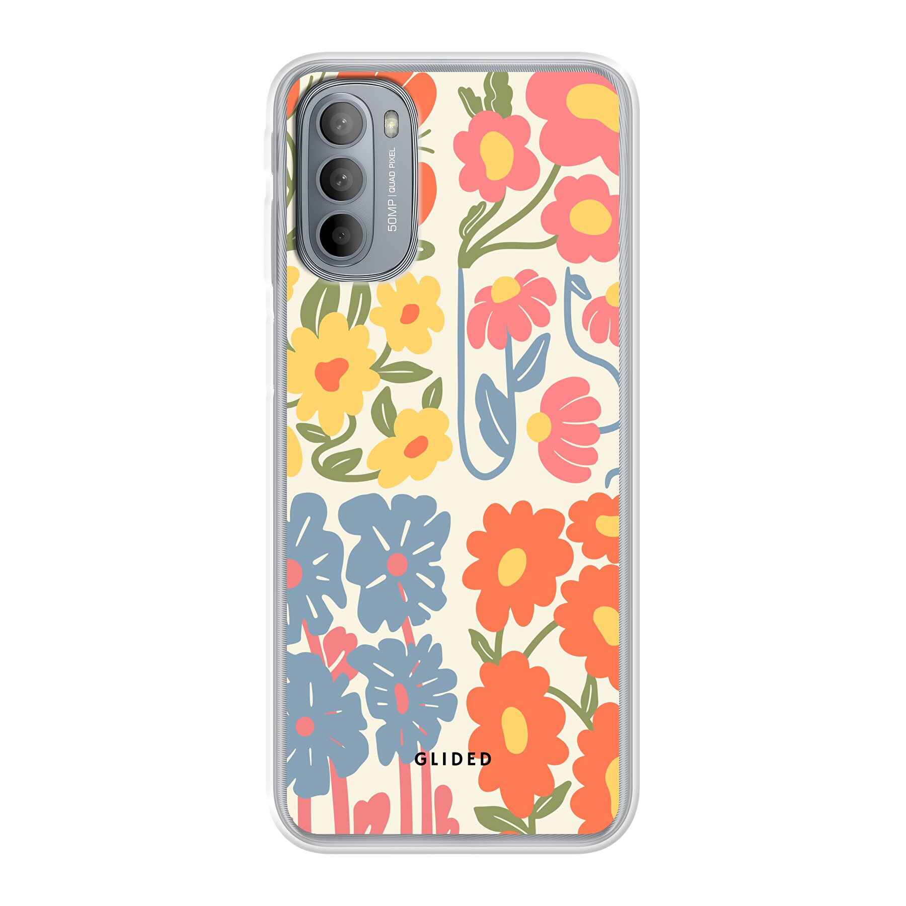 Produktbild Colorful Flowy - Motorola Moto G31 Handyhülle