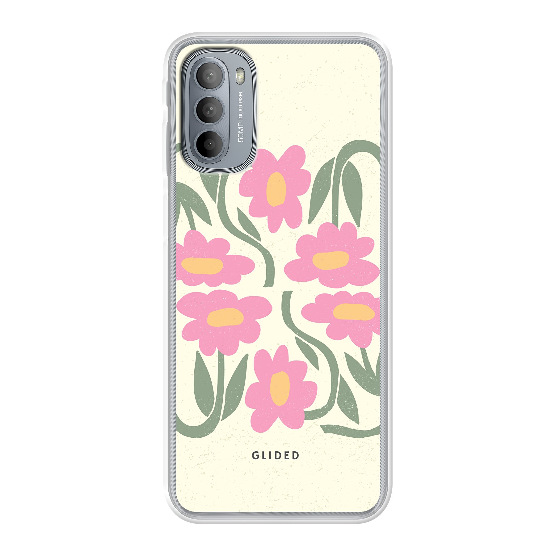 Produktbild Flowy Pink - Motorola Moto G31 Handyhülle