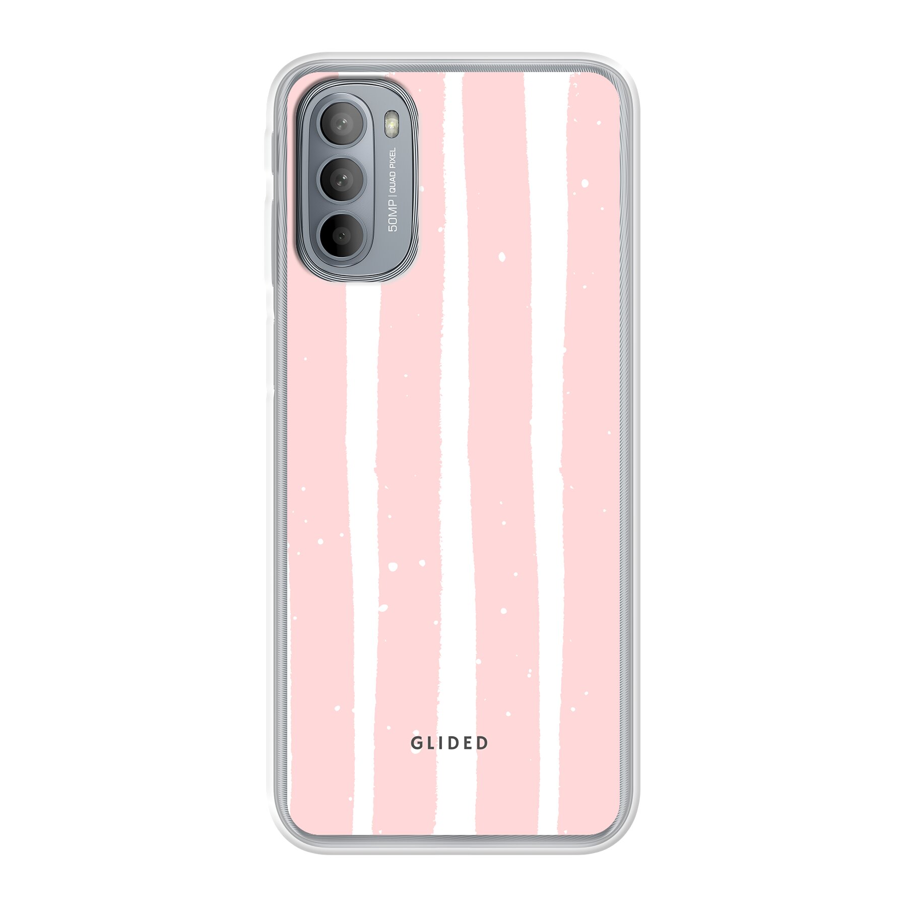 Produktbild Pink Stripes - Motorola Moto G31 Handyhülle
