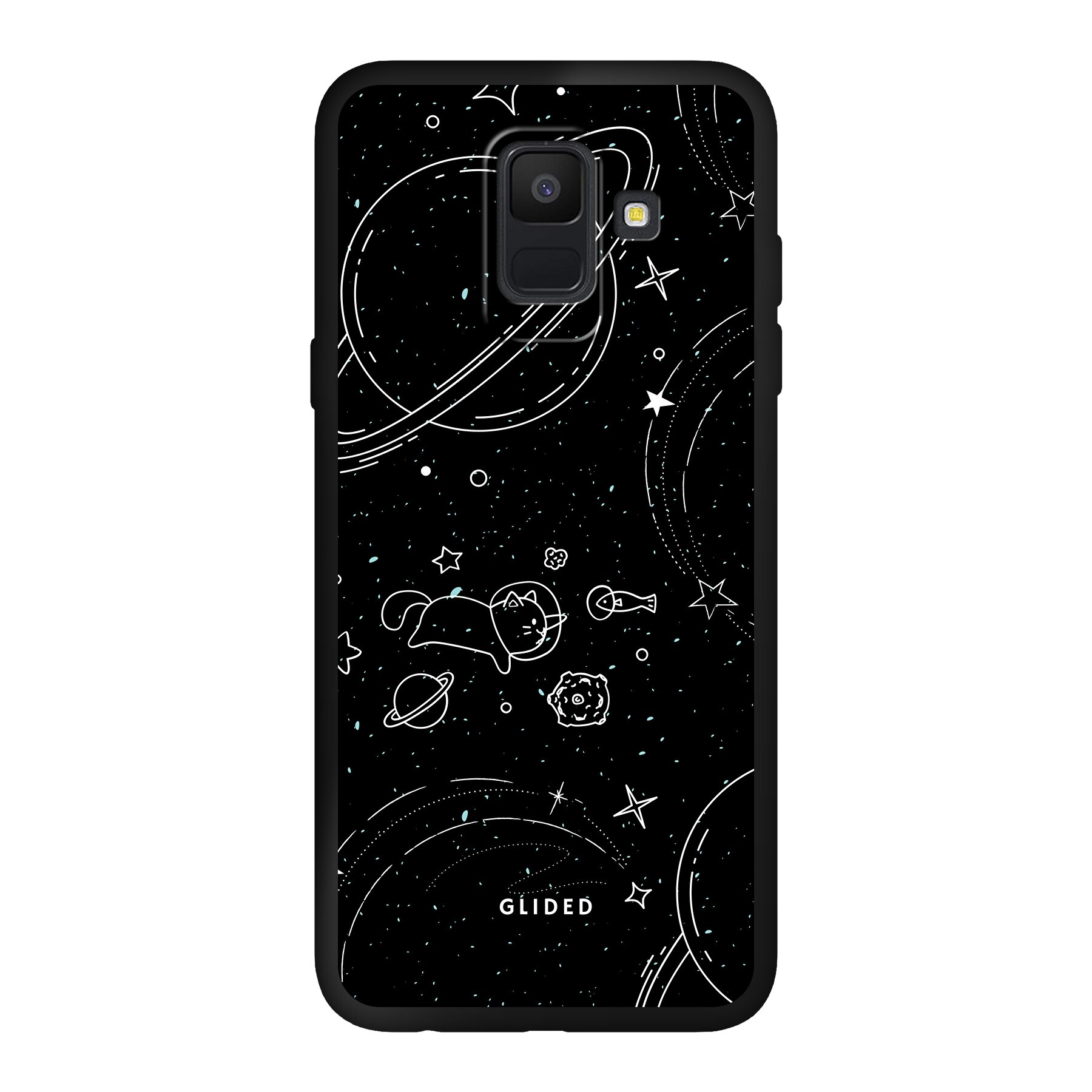 Produktbild Cosmic Cat - Samsung Galaxy A6 2018 Handyhülle