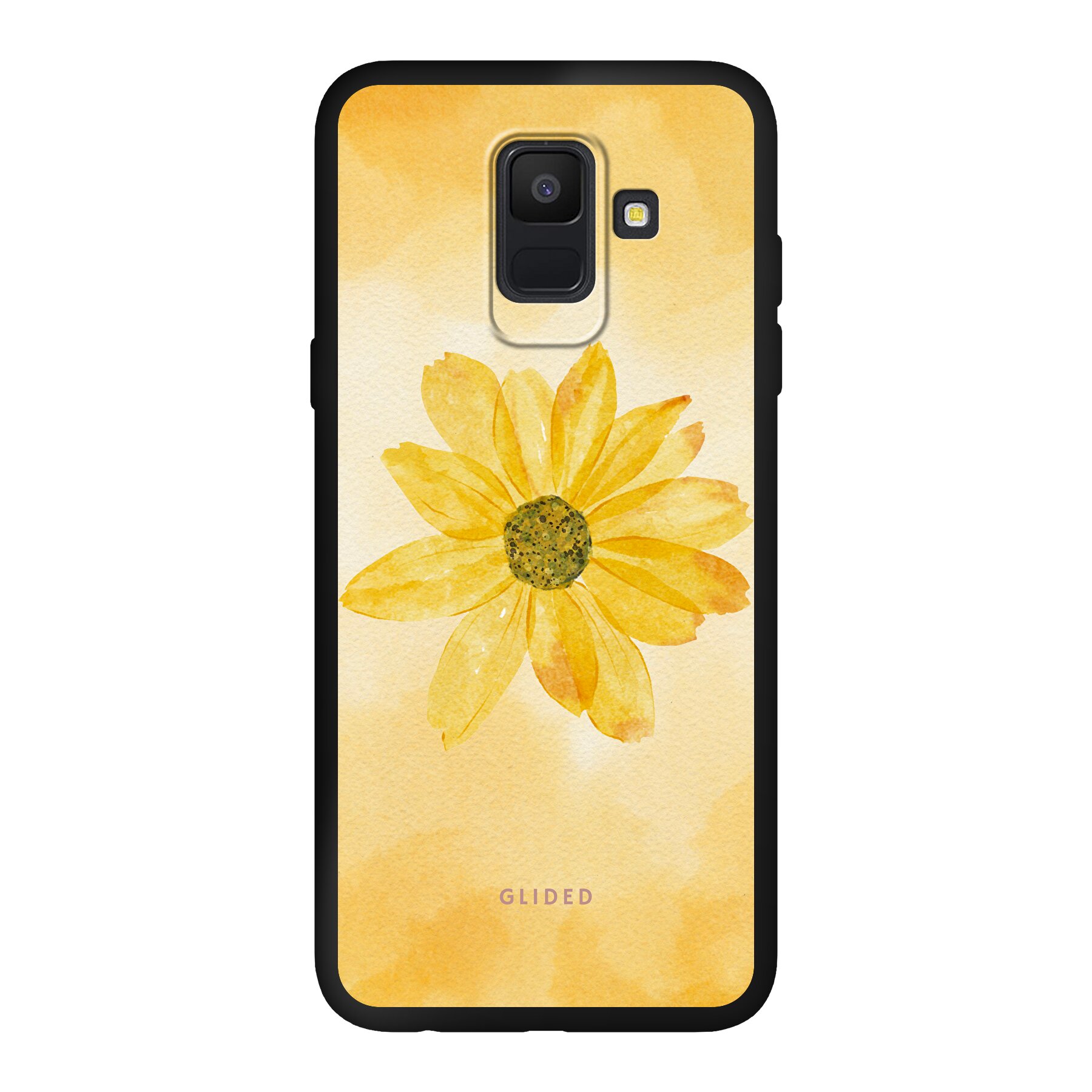 Produktbild Yellow Flower - Samsung Galaxy A6 2018 Handyhülle