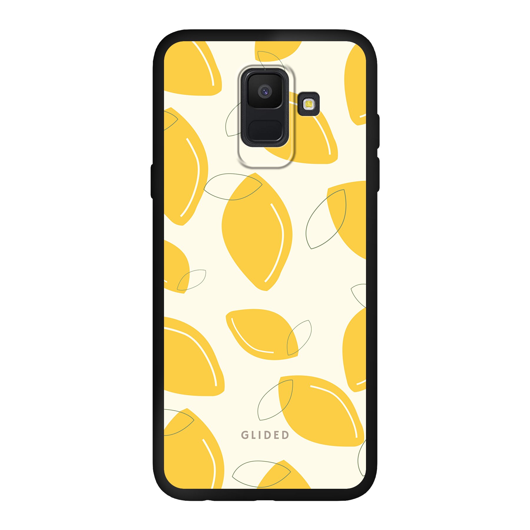 Produktbild Abstract Lemon - Samsung Galaxy A6 2018 Handyhülle