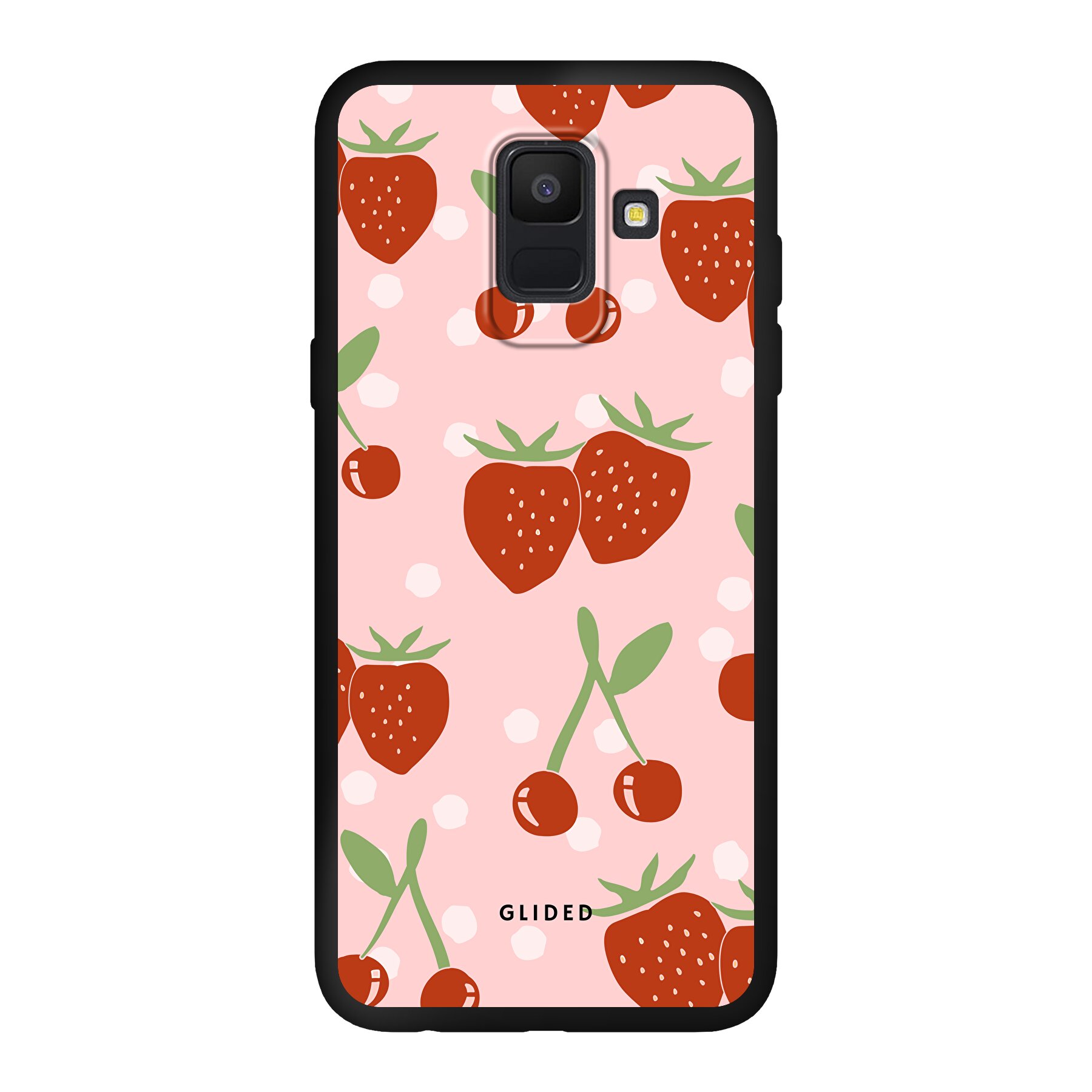 Produktbild Cherry meets Strawberry - Samsung Galaxy A6 2018 Handyhülle