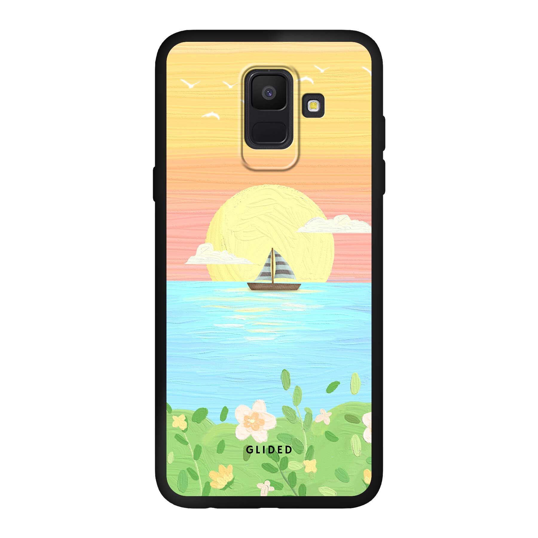 Produktbild Cute Sunset - Samsung Galaxy A6 2018 Handyhülle