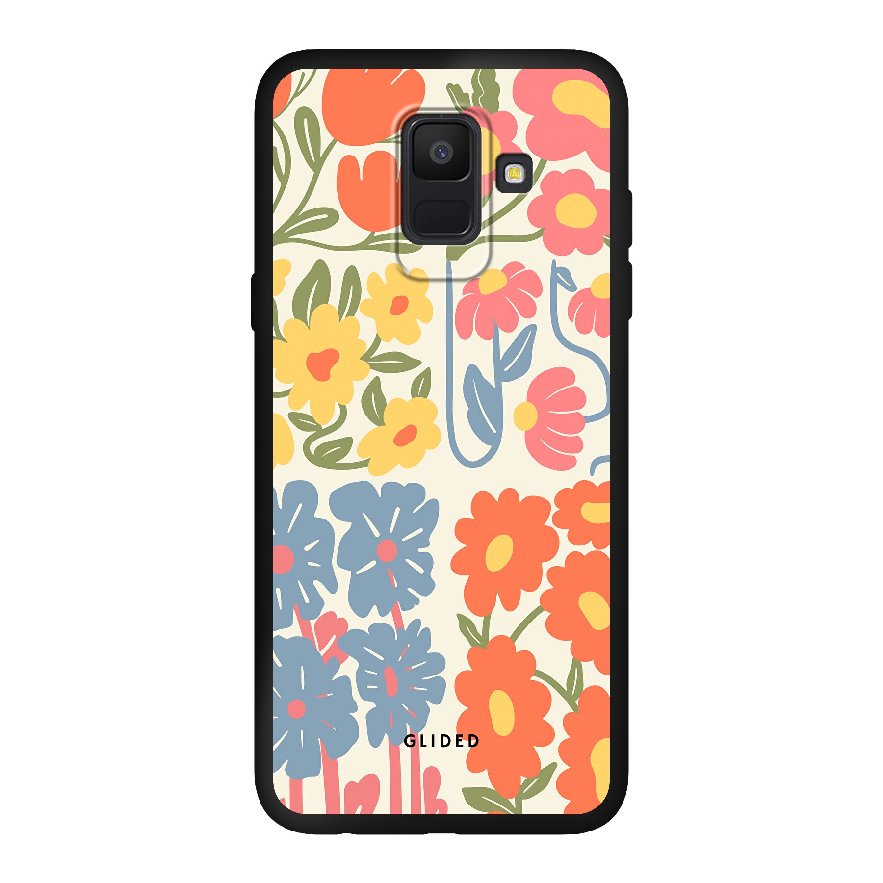 Produktbild Colorful Flowy - Samsung Galaxy A6 2018 Handyhülle