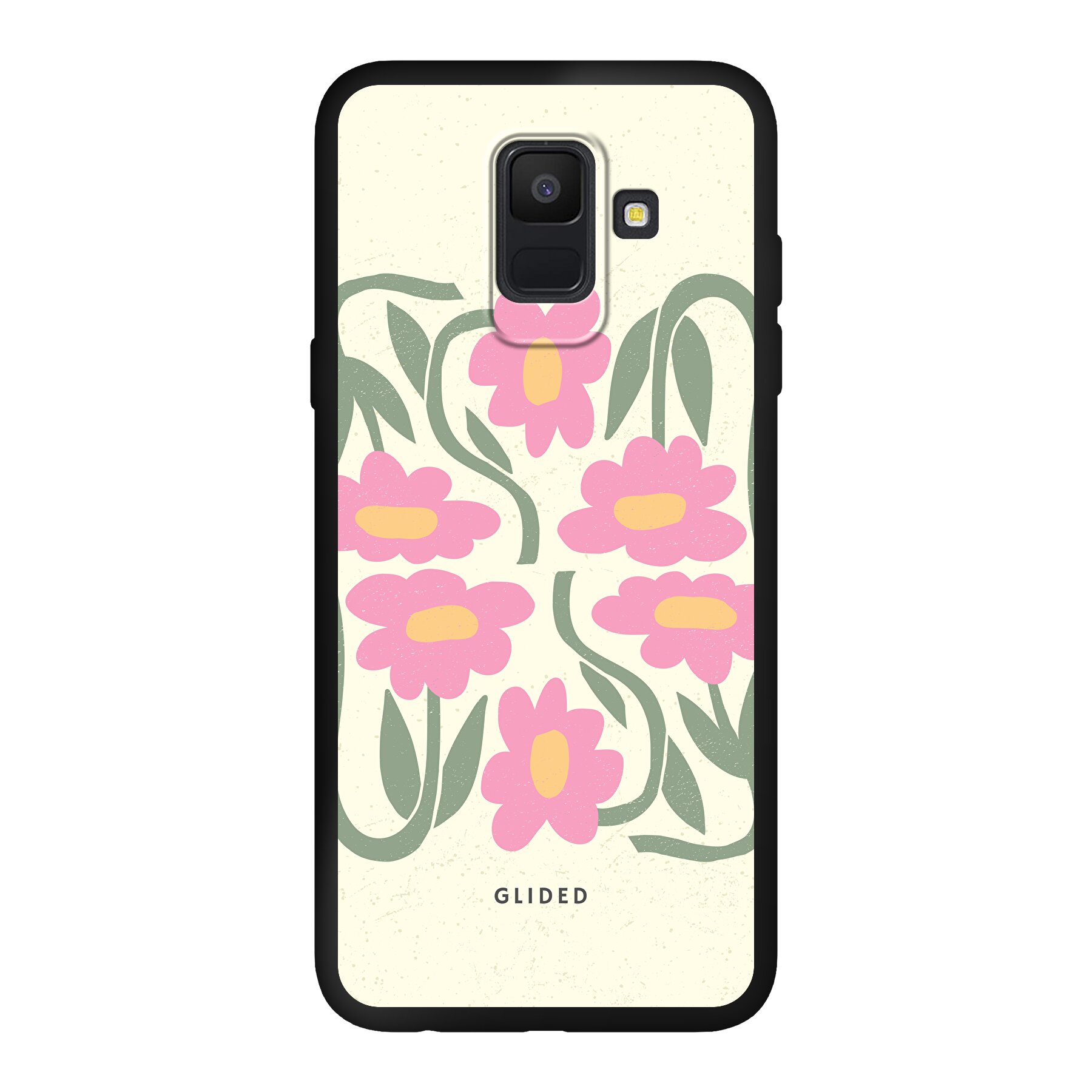 Produktbild Flowy Pink - Samsung Galaxy A6 2018 Handyhülle