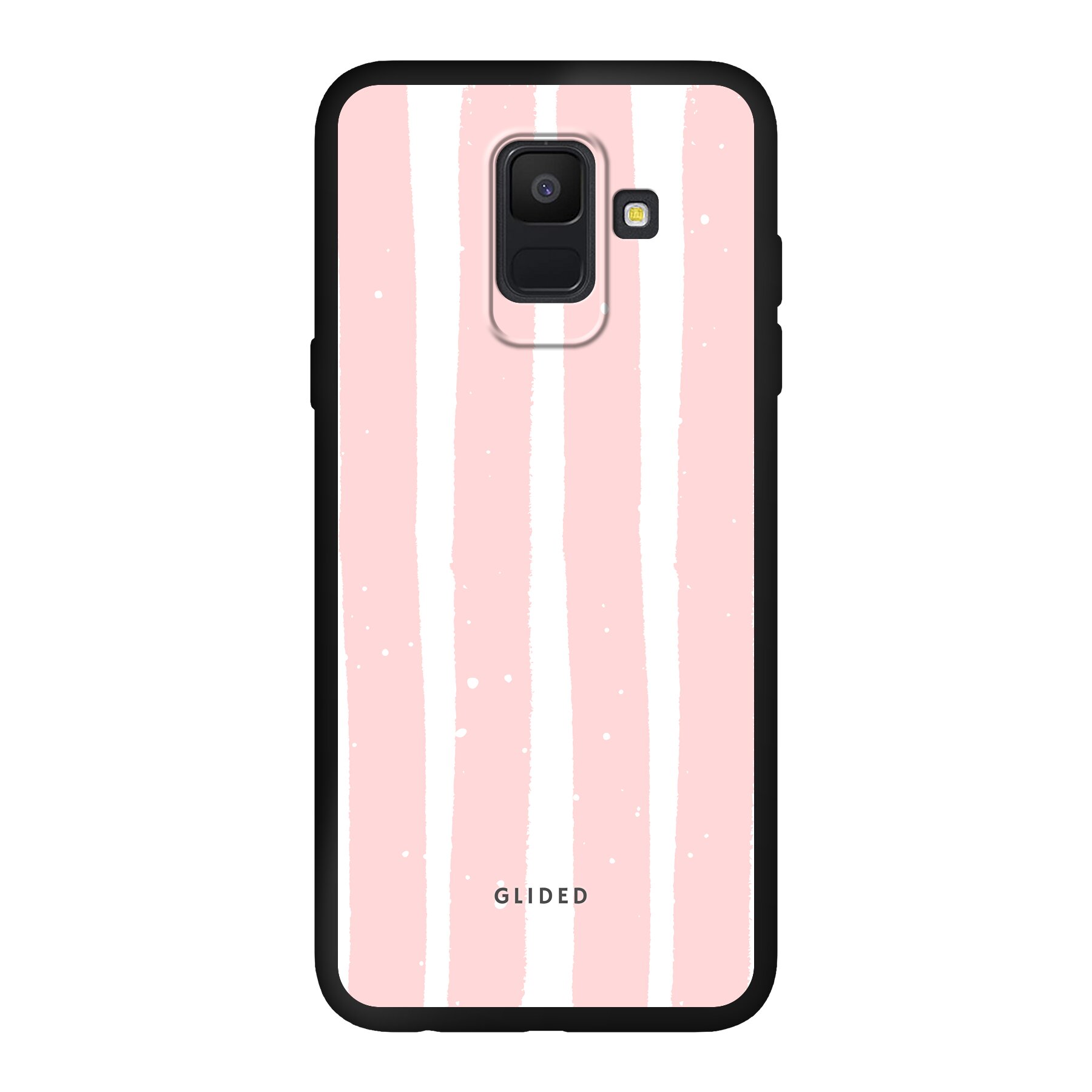 Produktbild Pink Stripes - Samsung Galaxy A6 2018 Handyhülle