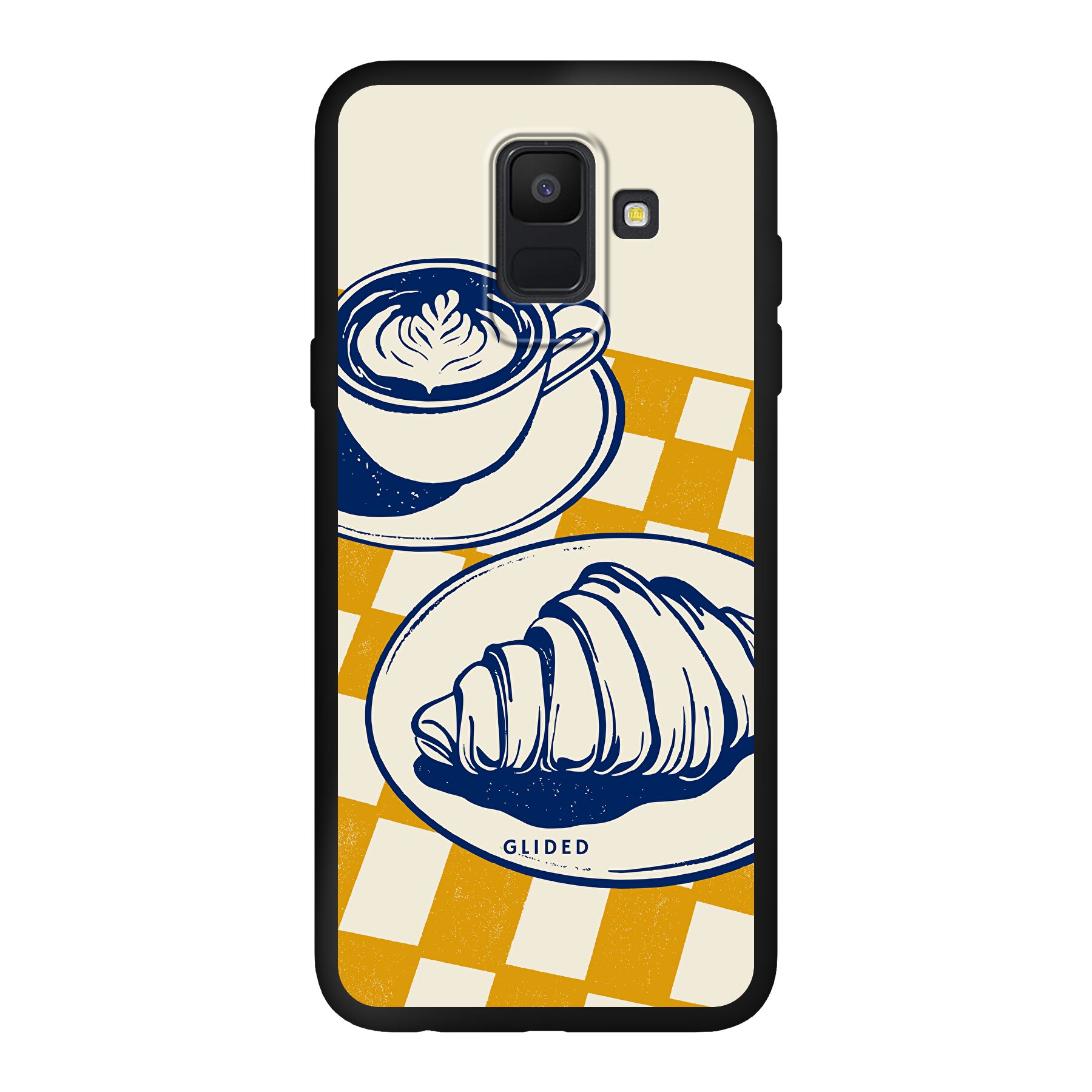 Produktbild French Breakfast - Samsung Galaxy A6 2018 Handyhülle