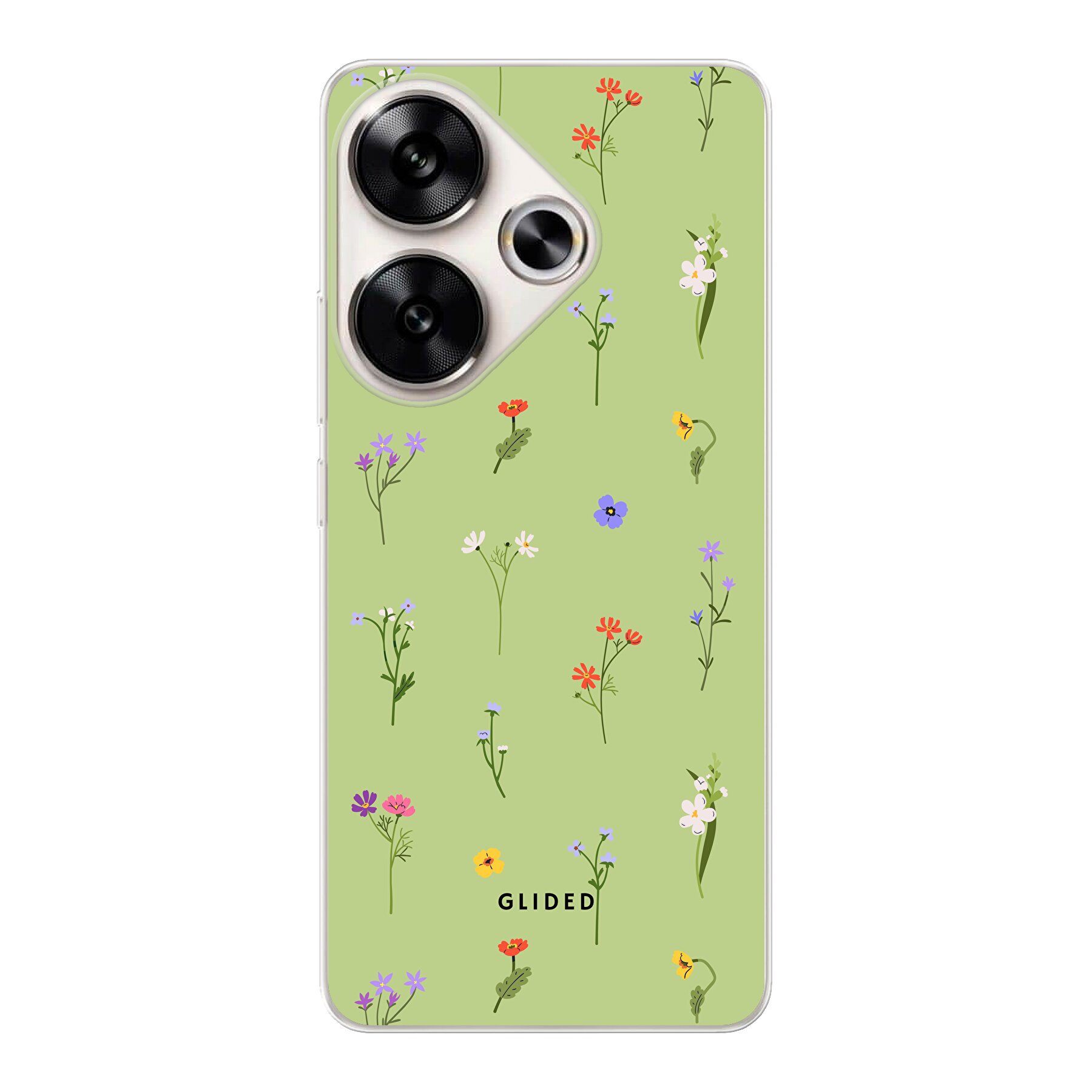 Produktbild Green Floral - Xiaomi Poco F6 Handyhülle