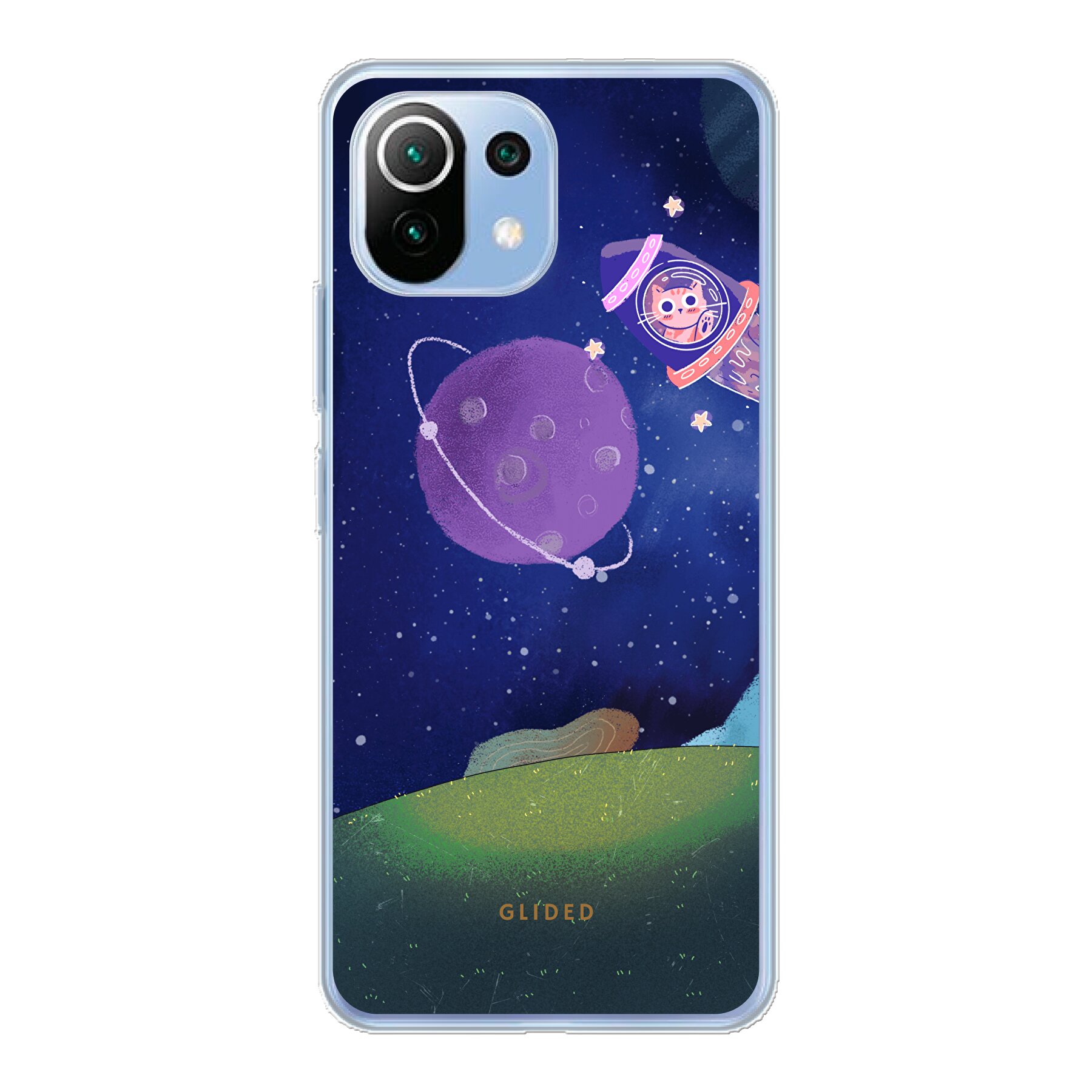 Produktbild Galaxy Cat - Xiaomi Mi 11 Lite Handyhülle