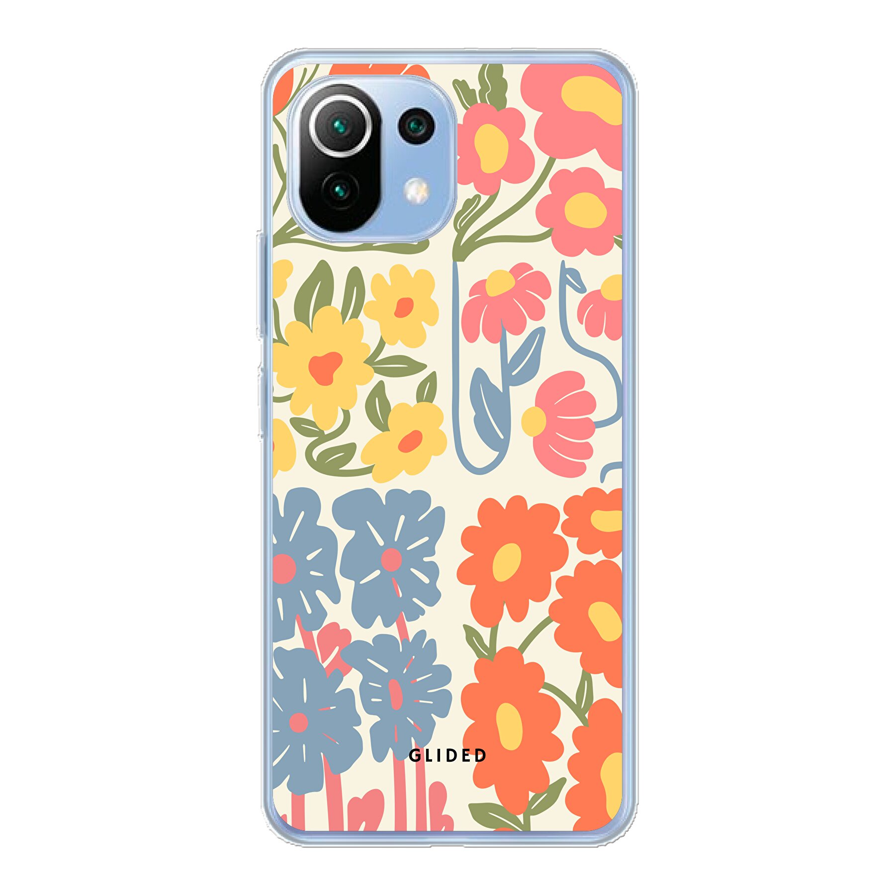 Produktbild Colorful Flowy - Xiaomi Mi 11 Lite Handyhülle