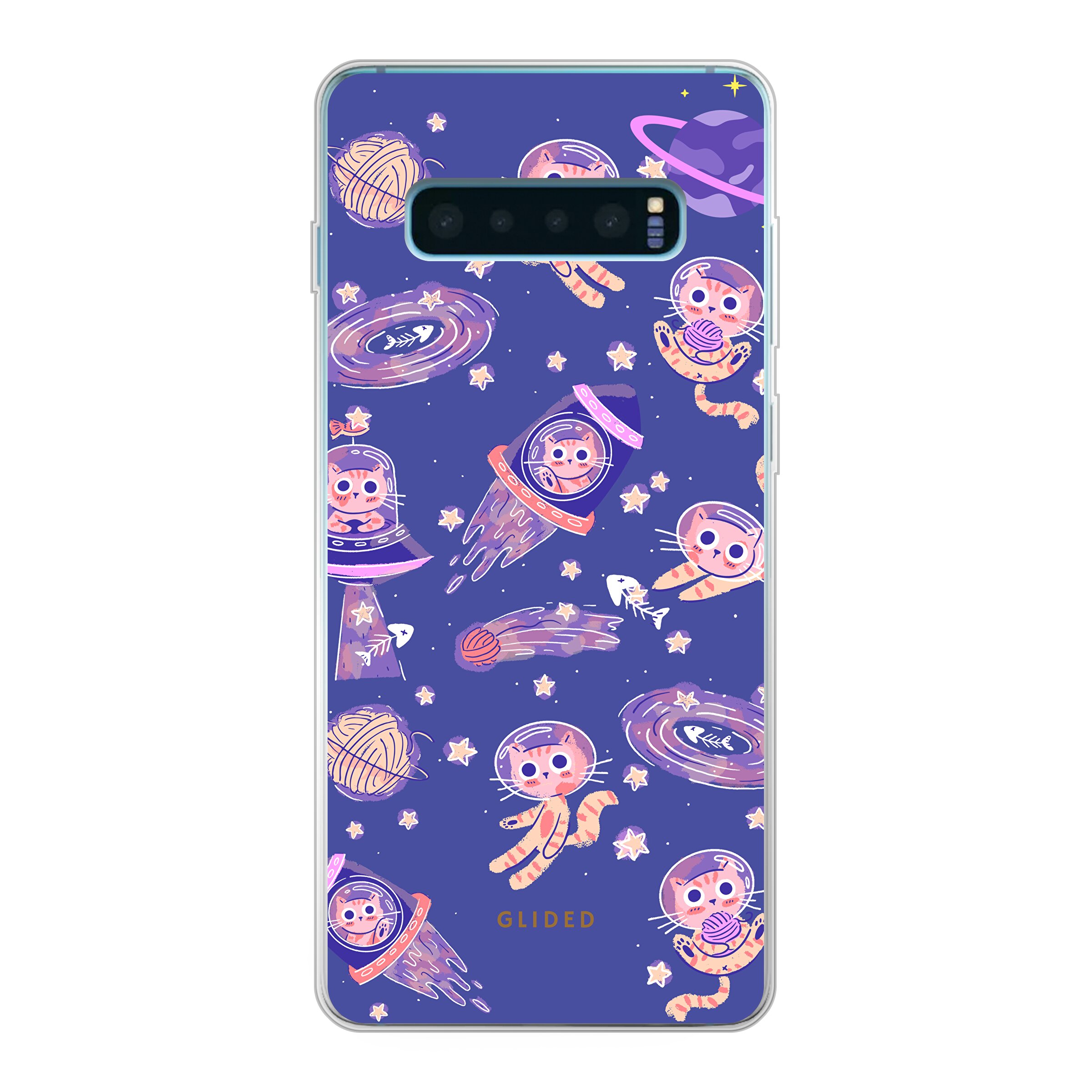 Produktbild Space Cat - Samsung Galaxy S10 Plus Handyhülle