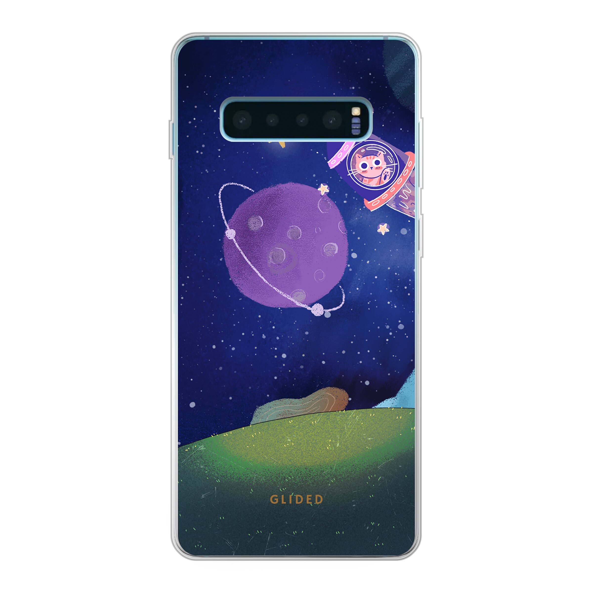 Produktbild Galaxy Cat - Samsung Galaxy S10 Plus Handyhülle