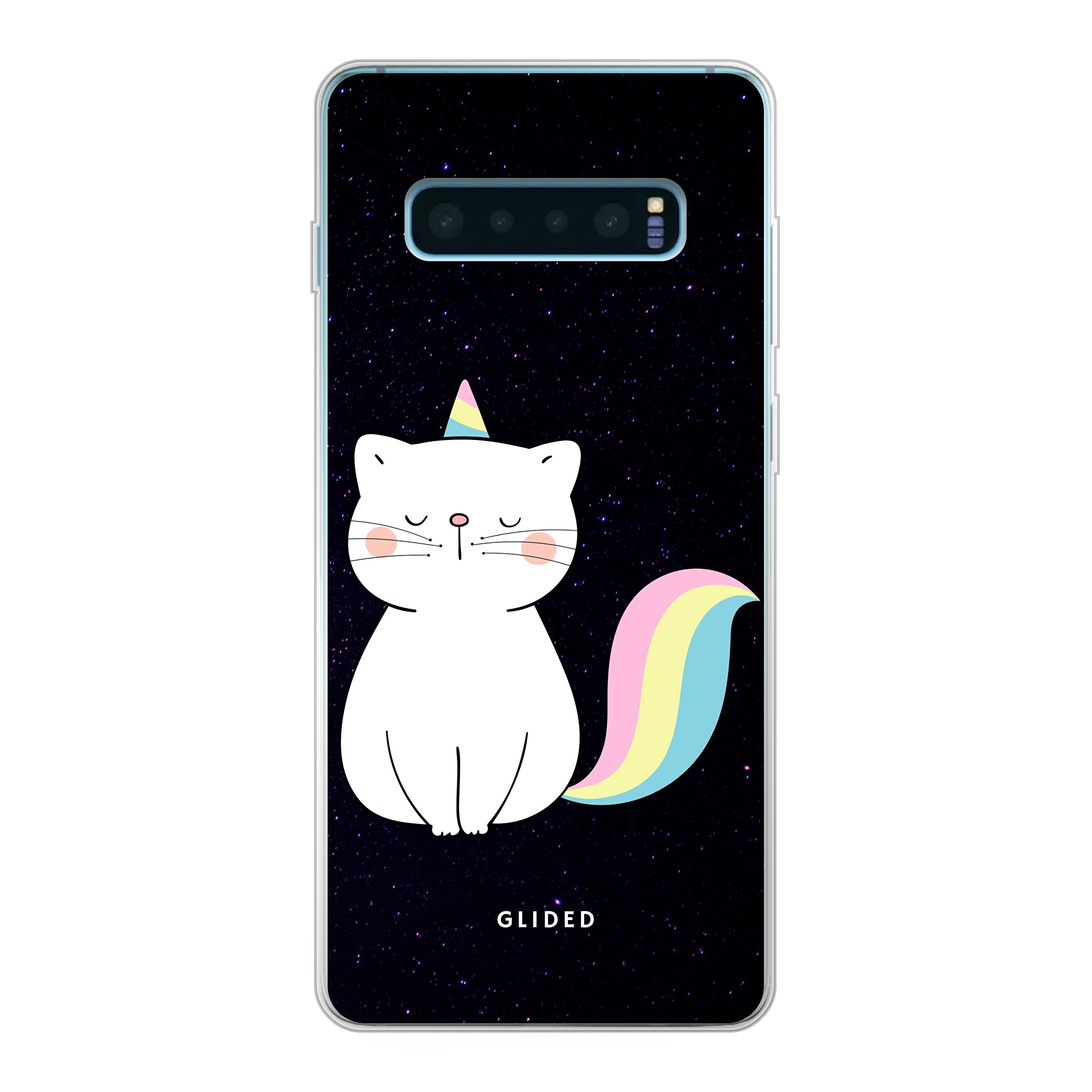 Produktbild Unicorn Cat - Samsung Galaxy S10 Plus Handyhülle